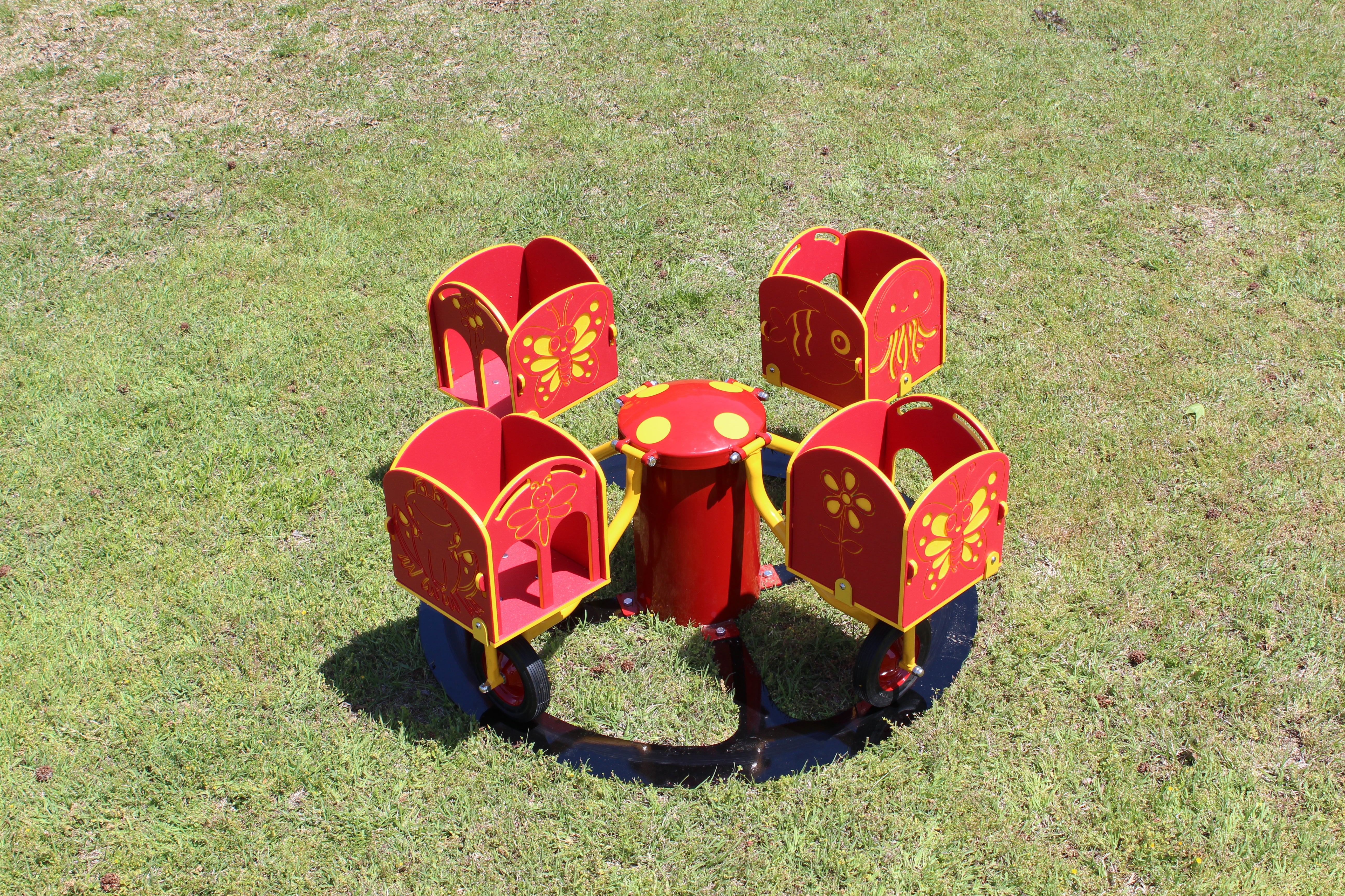 Infinity Playgrounds Carrington’s Carousel Merry Go Cycle SKU IP-5025