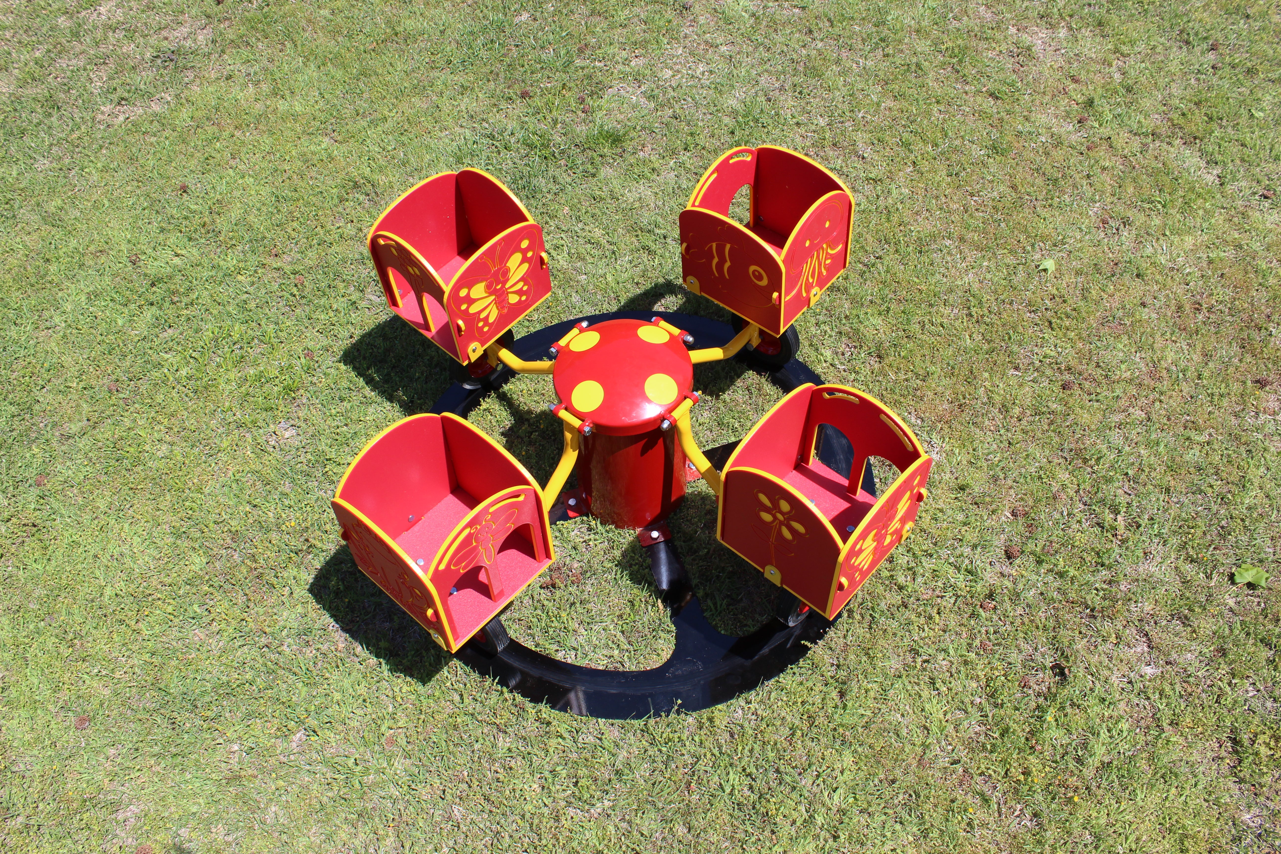 Infinity Playgrounds Carrington’s Carousel Merry Go Cycle SKU IP-5025