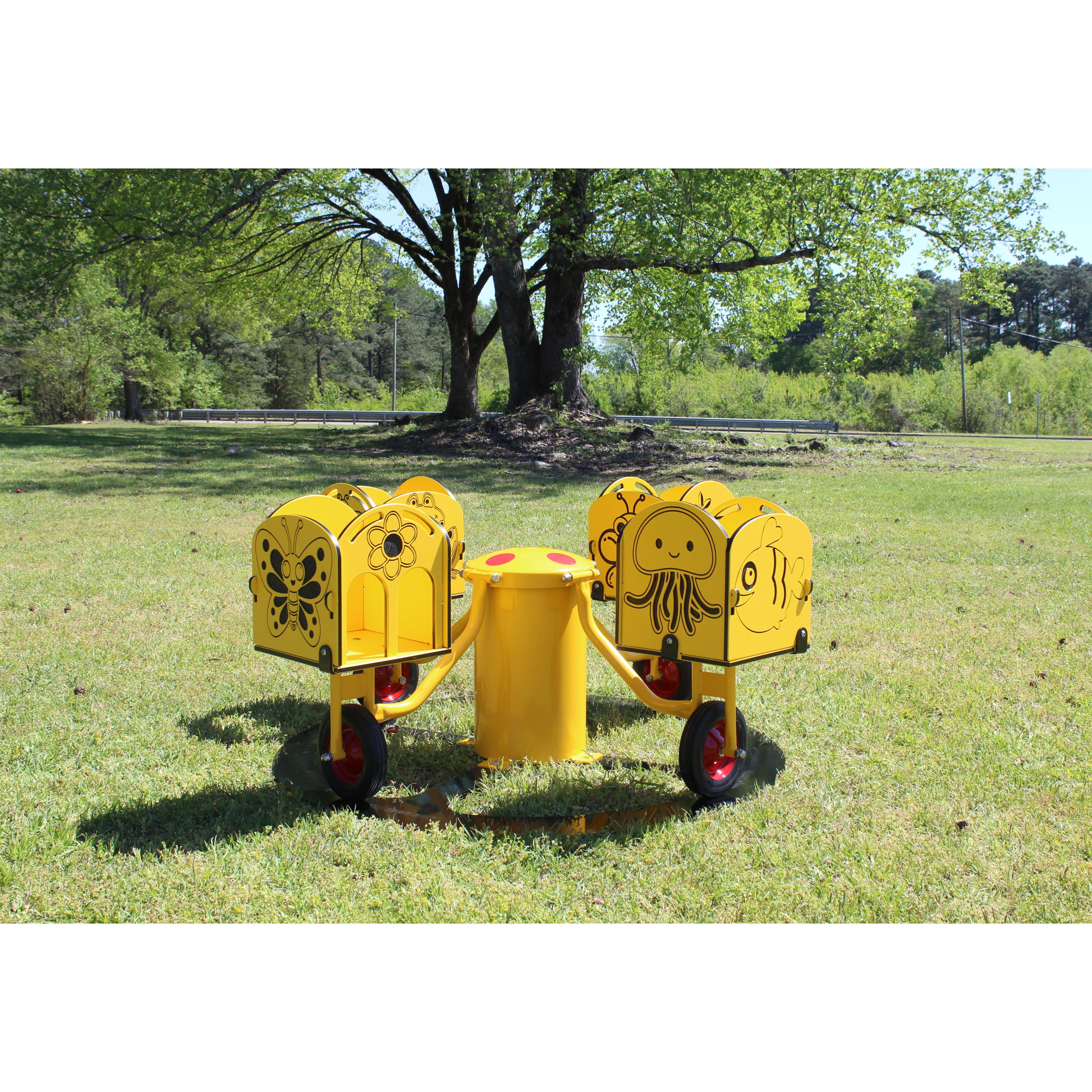 Infinity Playgrounds Carrington’s Carousel Merry Go Cycle SKU IP-5025