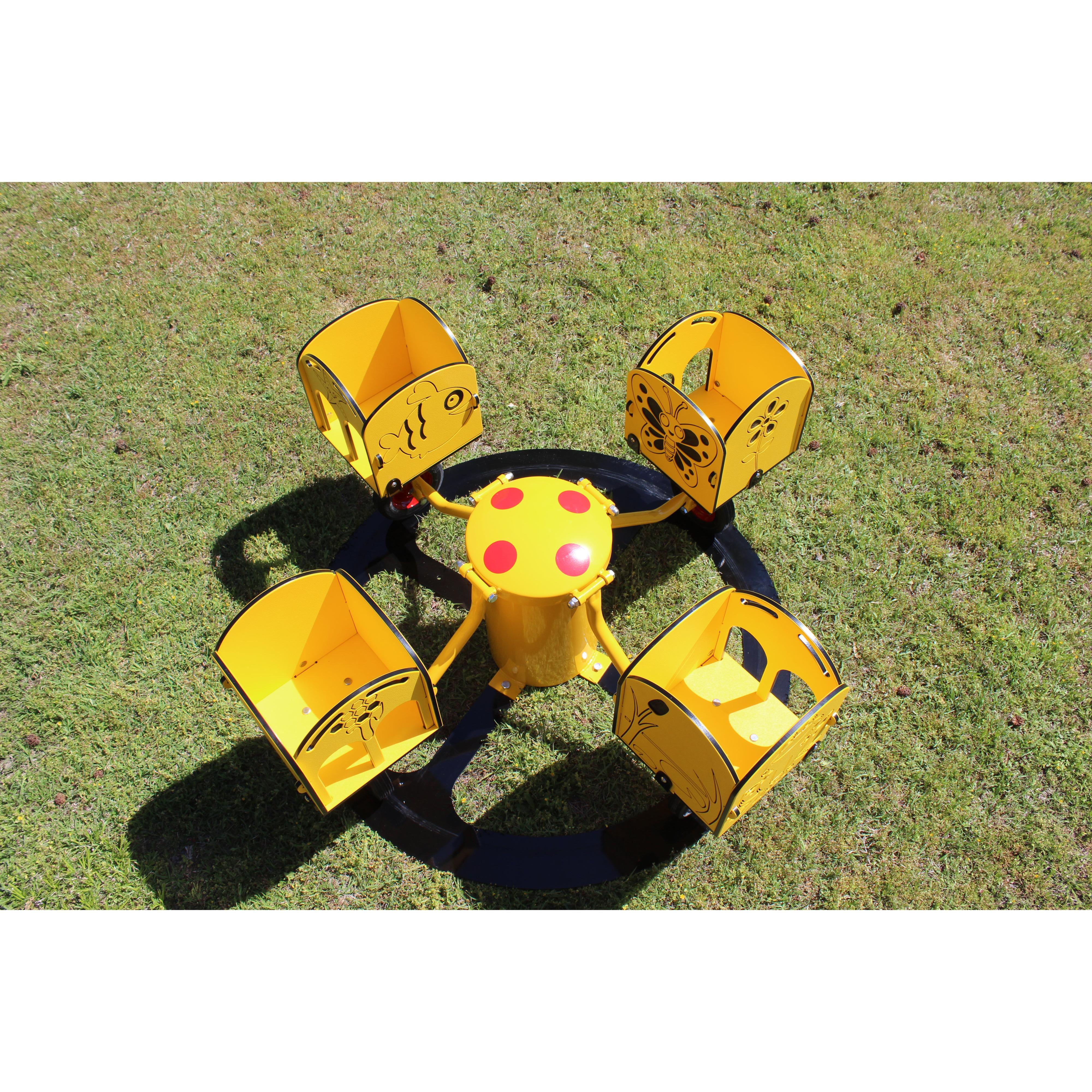 Infinity Playgrounds Carrington’s Carousel Merry Go Cycle SKU IP-5025