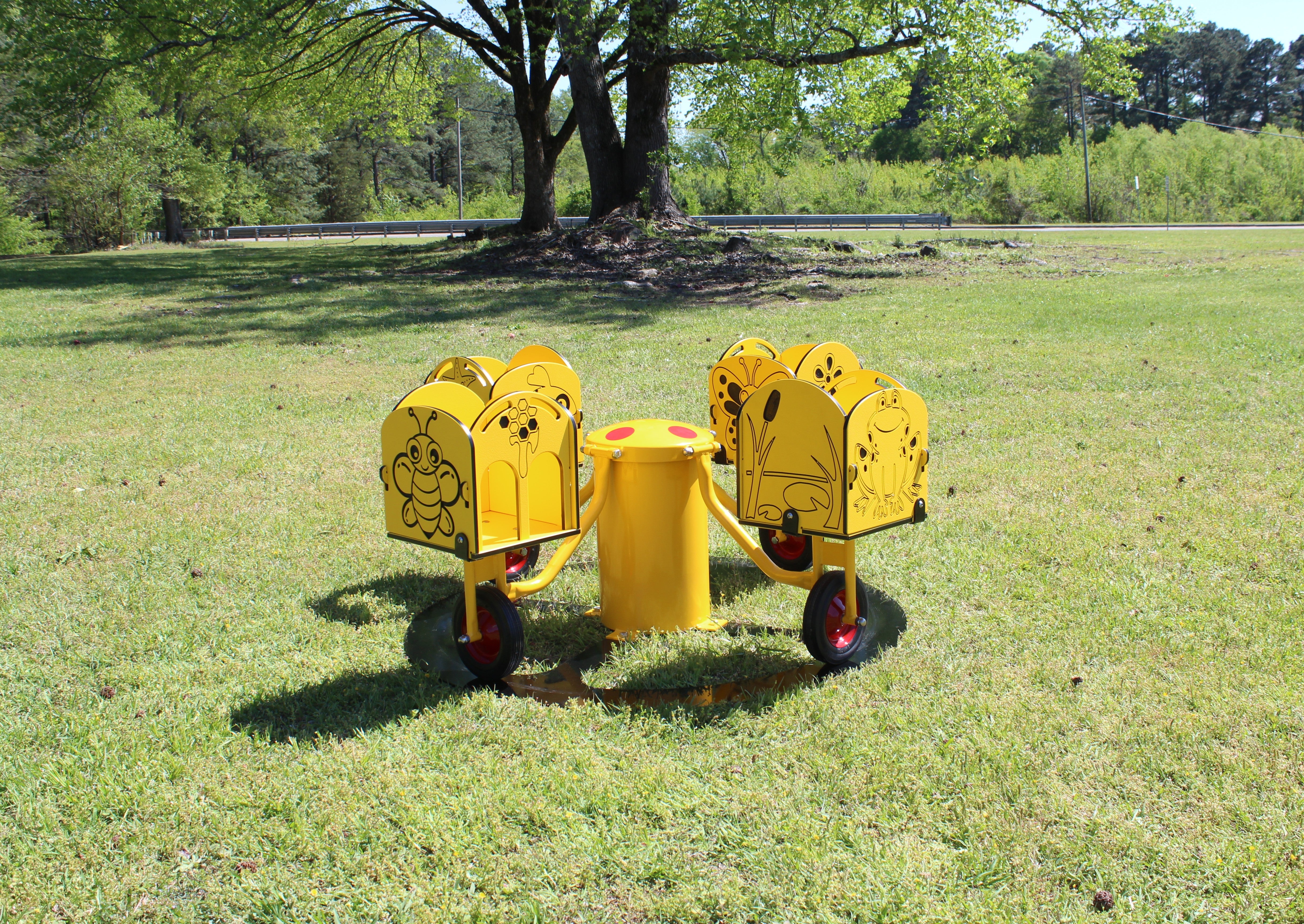 Infinity Playgrounds Carrington’s Carousel Merry Go Cycle SKU IP-5025