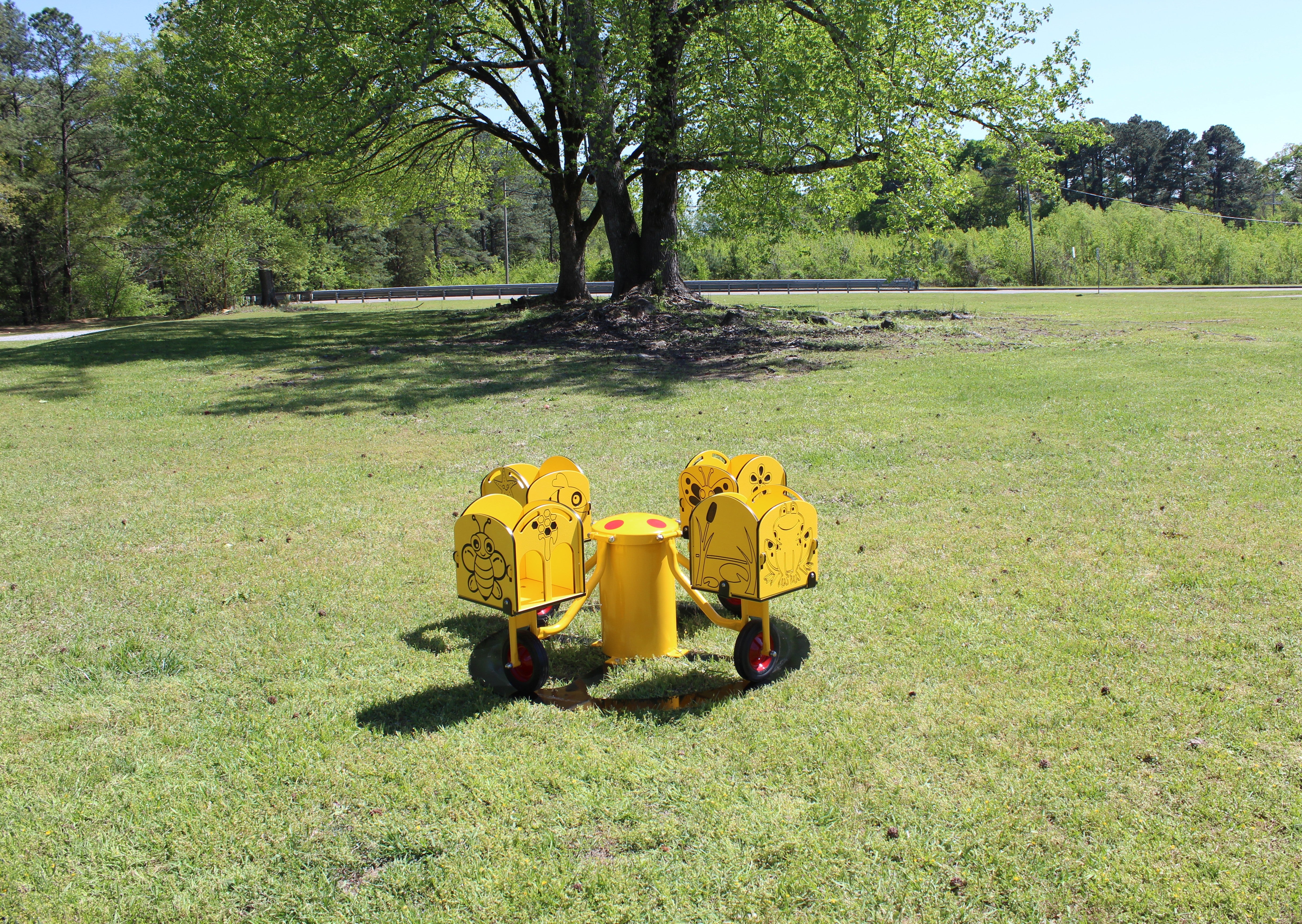 Infinity Playgrounds Carrington’s Carousel Merry Go Cycle SKU IP-5025