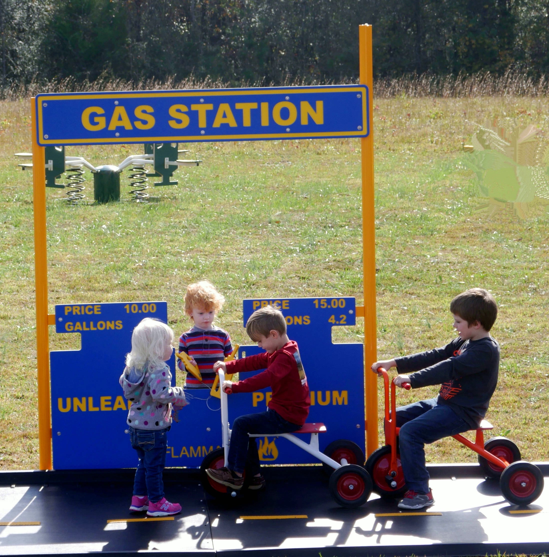 Infinity Playgrounds Gas Station SKU IP-5043