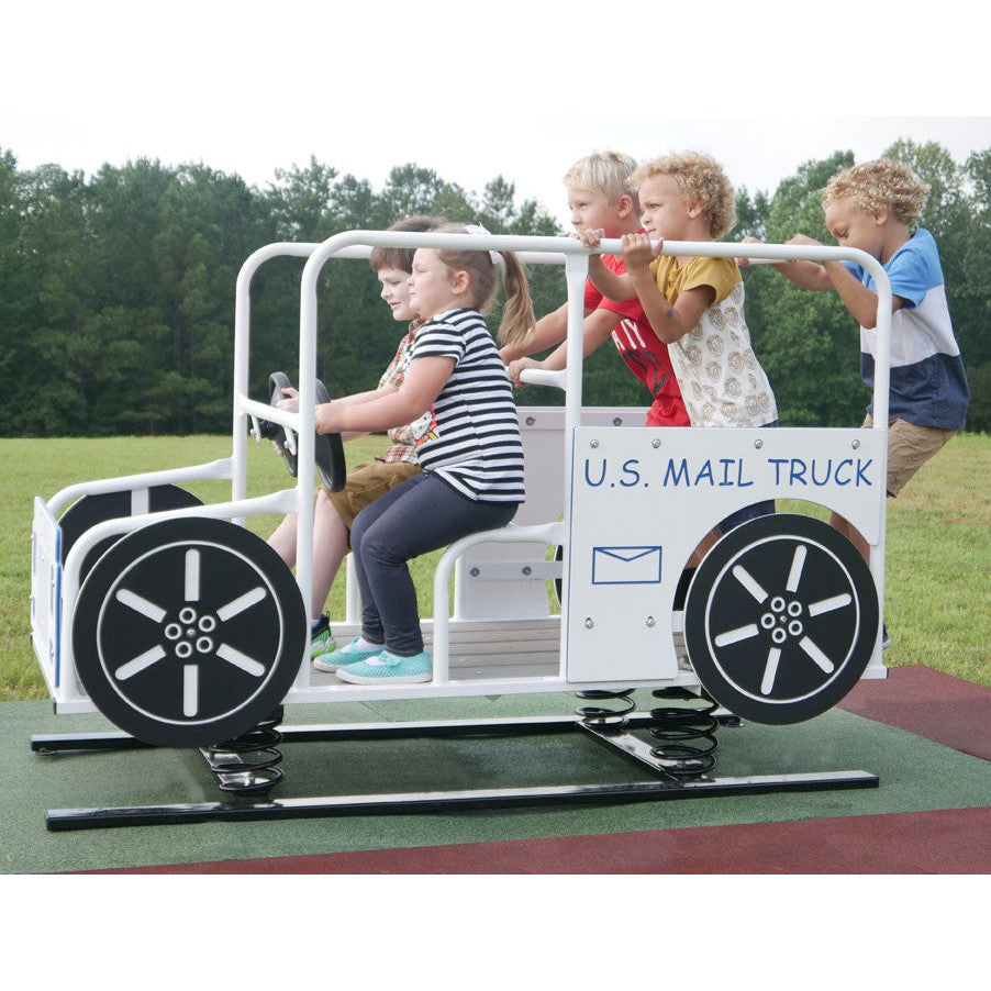 Infinity Playgrounds U.S Mail Truck w/ Springs SKU IP-7010