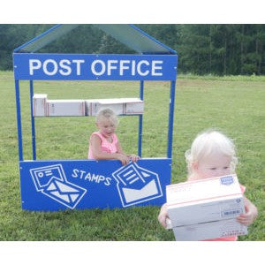 Infinity Playgrounds Post Office Playhouse SKU IP-7012