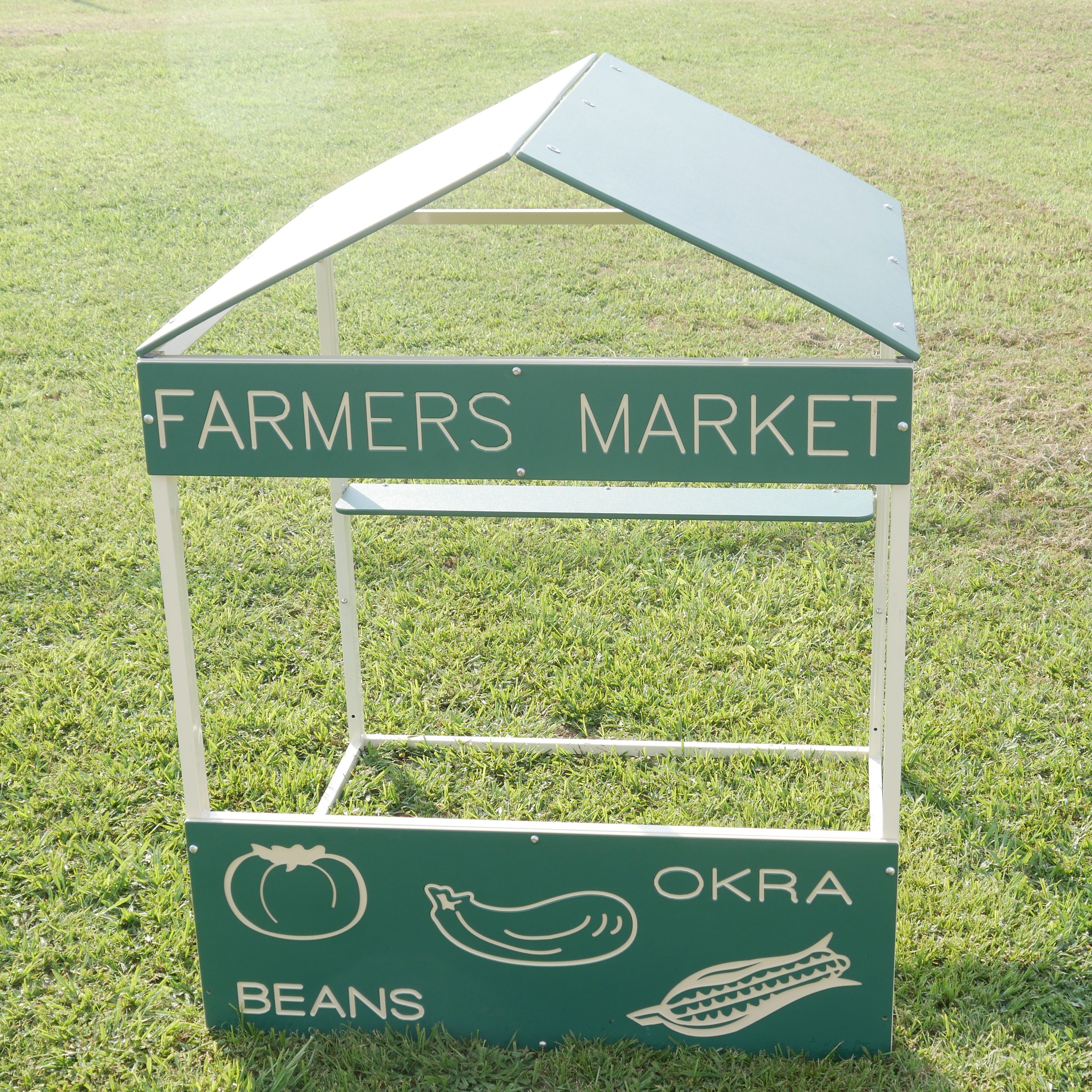 Infinity Playgrounds Farmers Market Playhouse SKU IP-7014