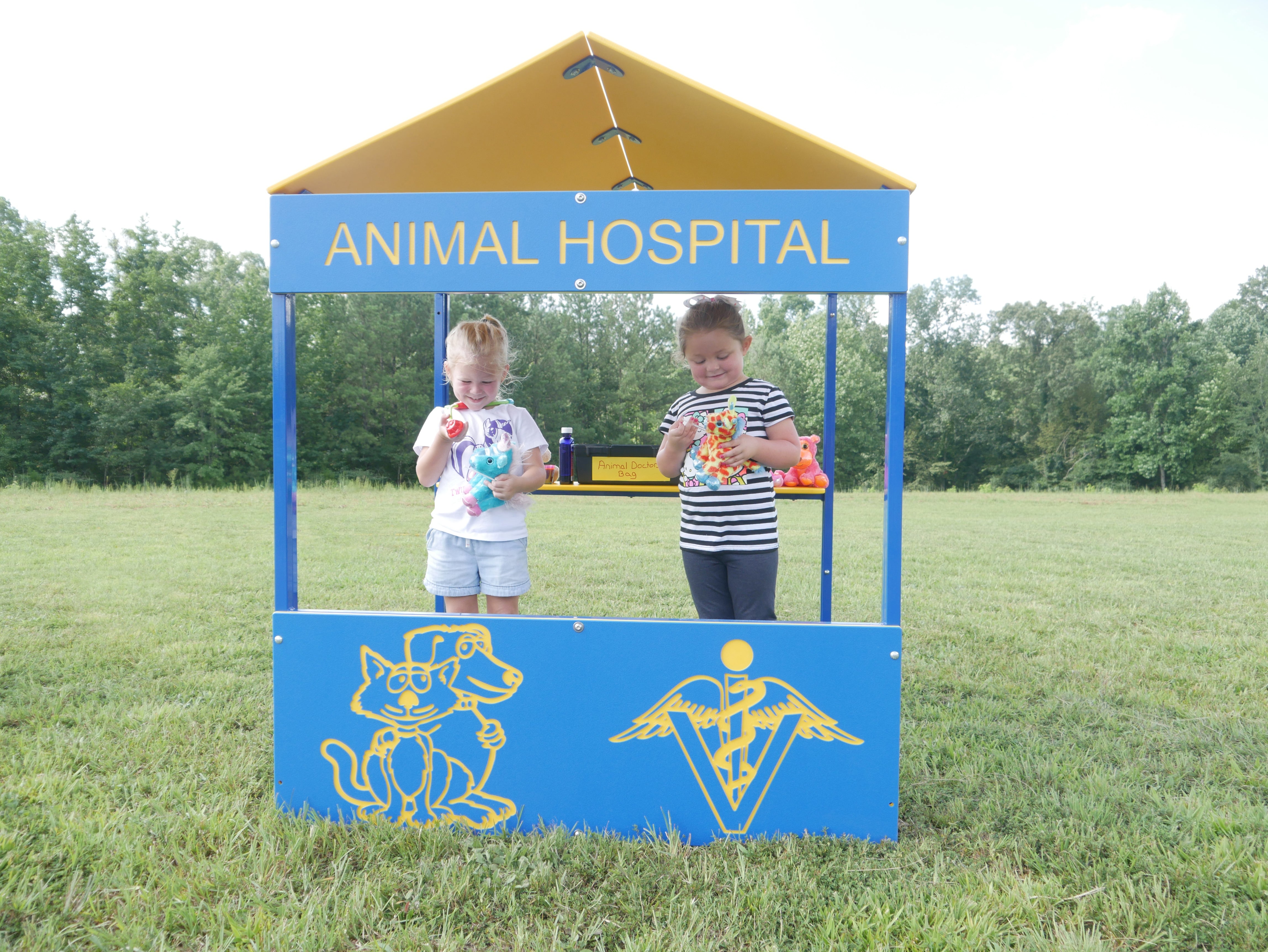 Infinity Playgrounds Animal Hospital Playhouse SKU IP-7018