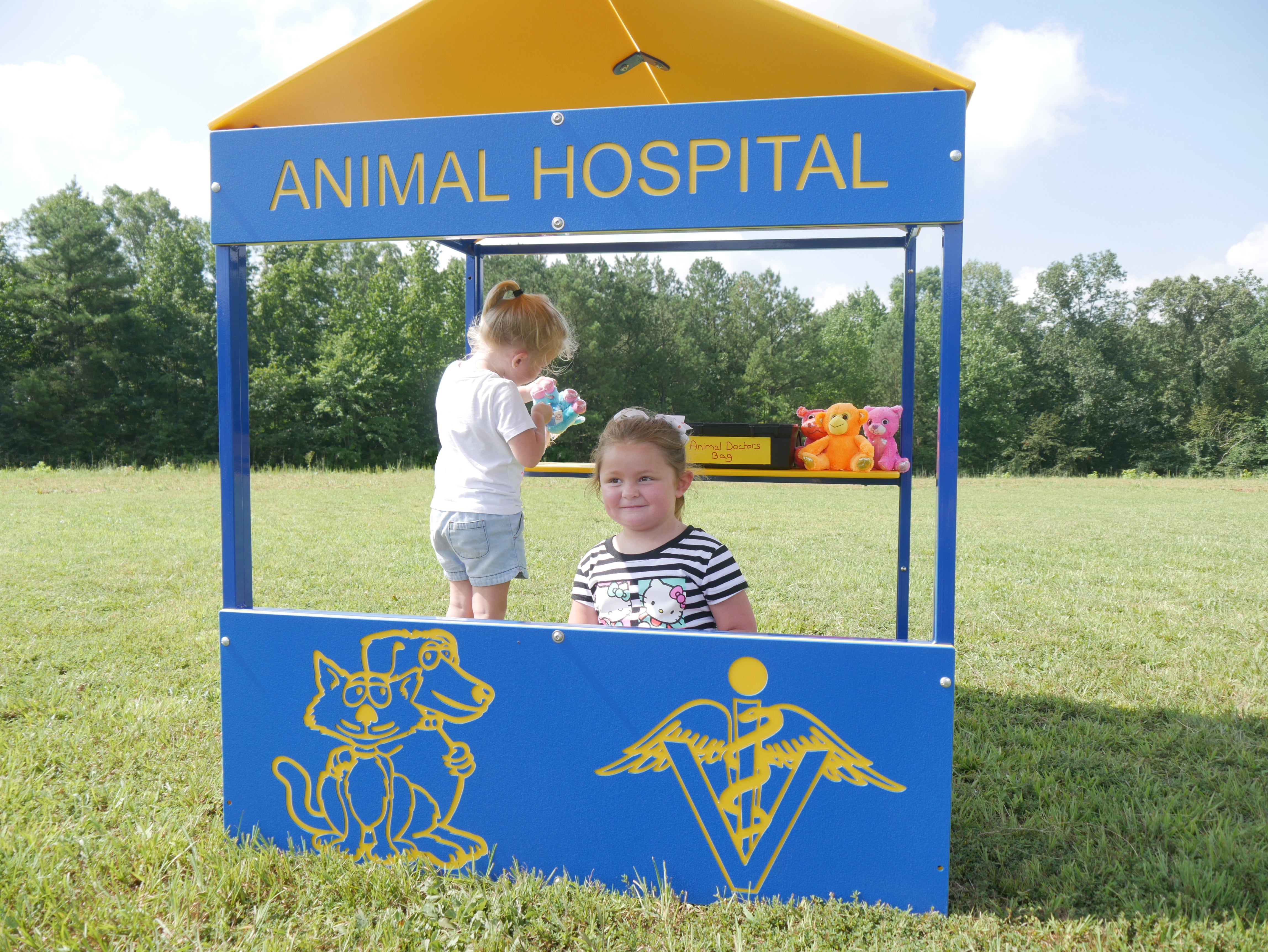 Infinity Playgrounds Animal Hospital Playhouse SKU IP-7018