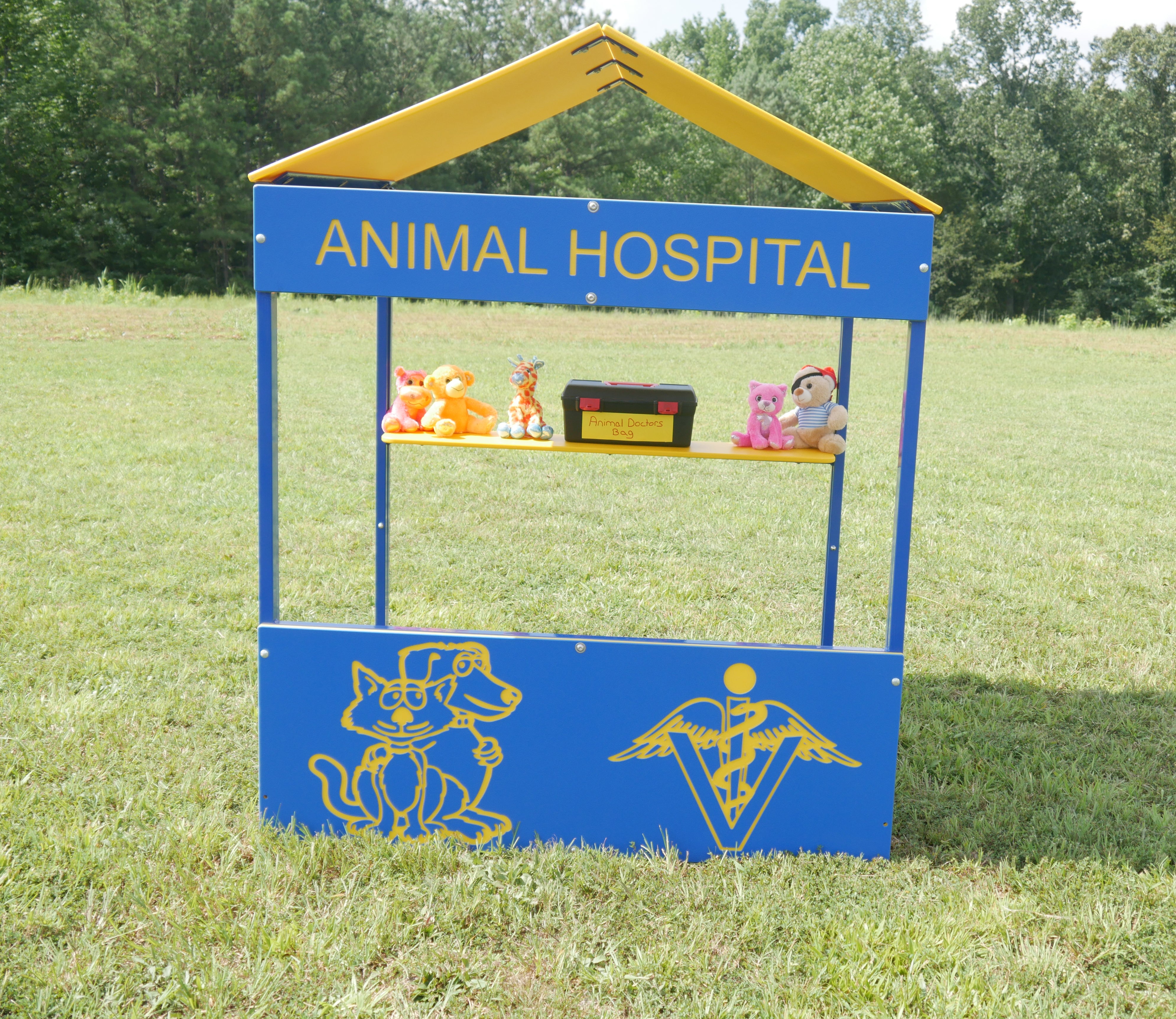 Infinity Playgrounds Animal Hospital Playhouse SKU IP-7018