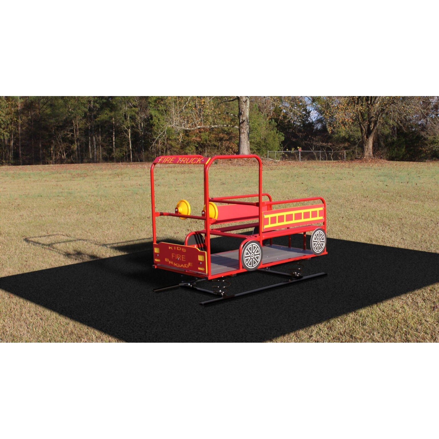 Infinity Playgrounds Fire Truck w/ Springs SKU IP-8002