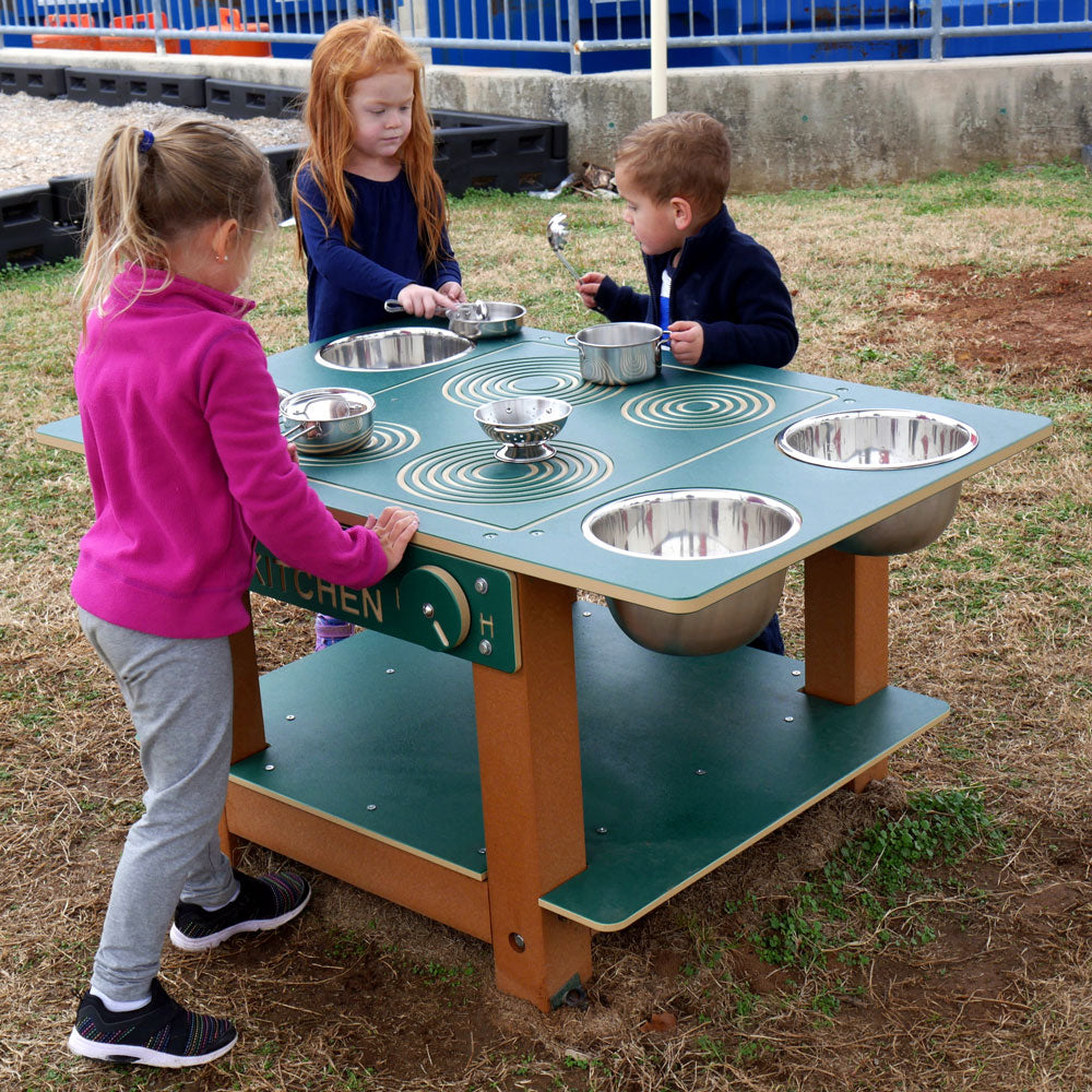 Infinity Playgrounds Island Mud Kitchen SKU IP-8020