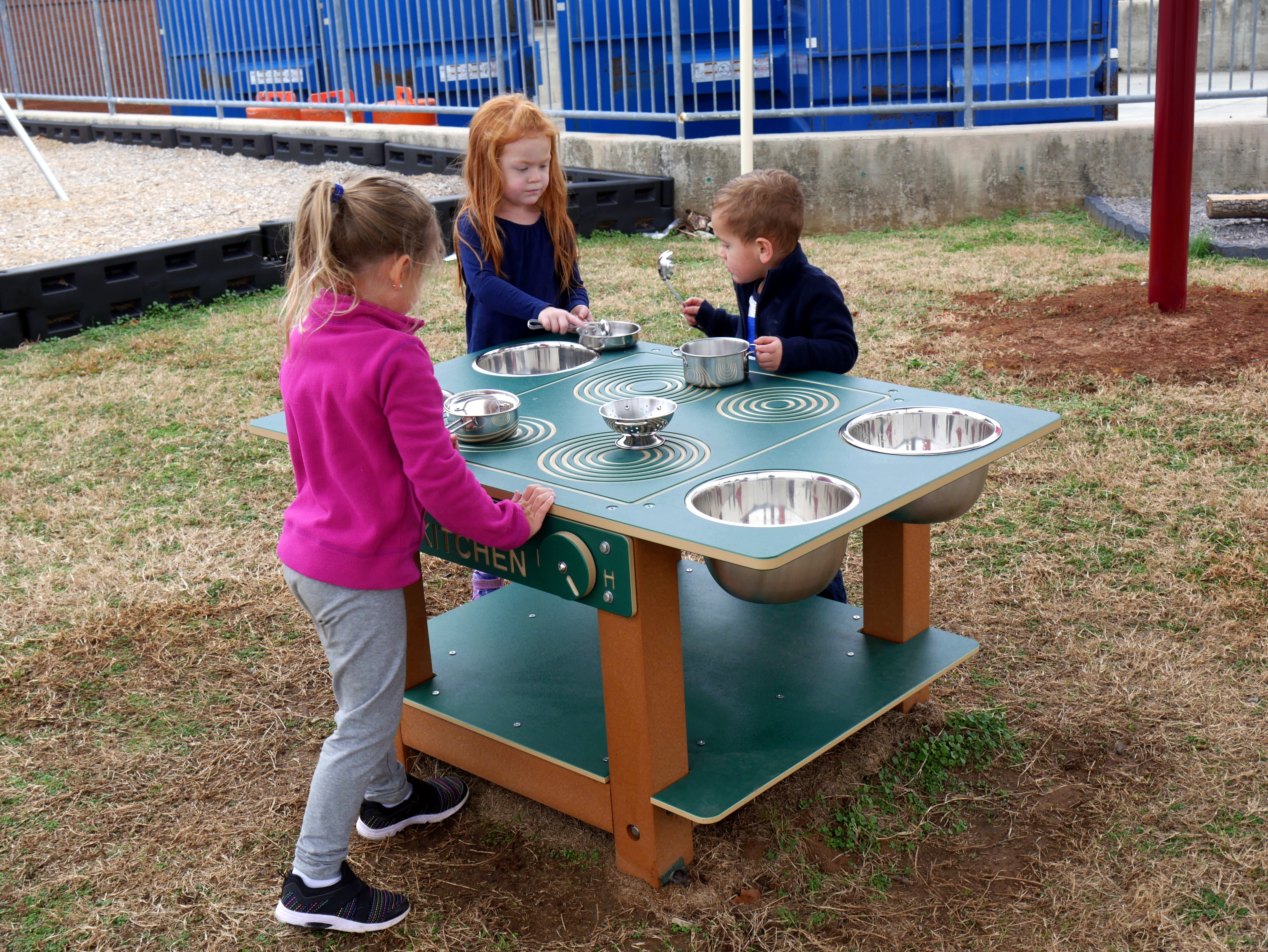 Infinity Playgrounds Island Mud Kitchen SKU IP-8020