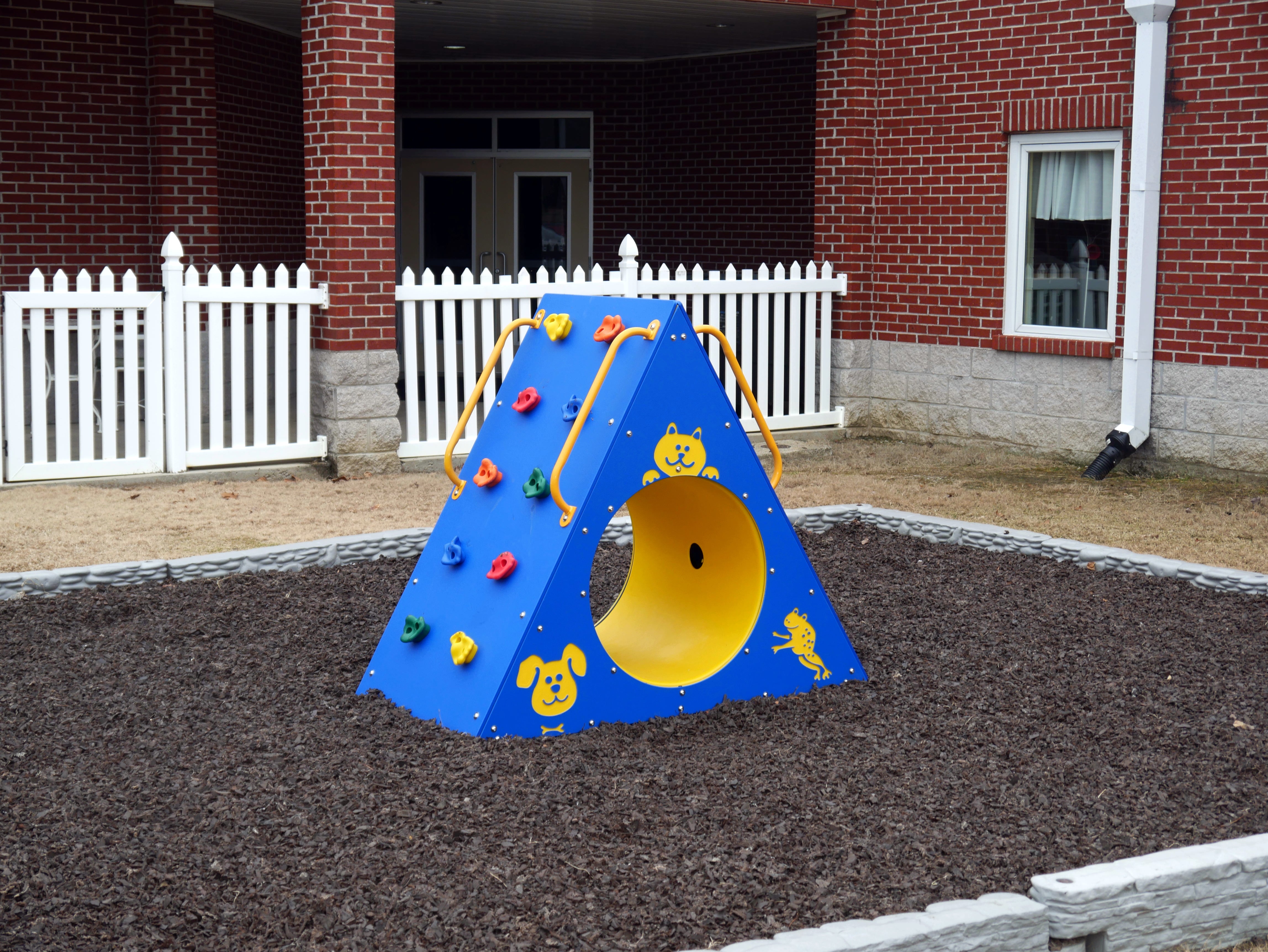 Infinity Playgrounds Climbing Wall w/ Tunnel SKU IP-8038