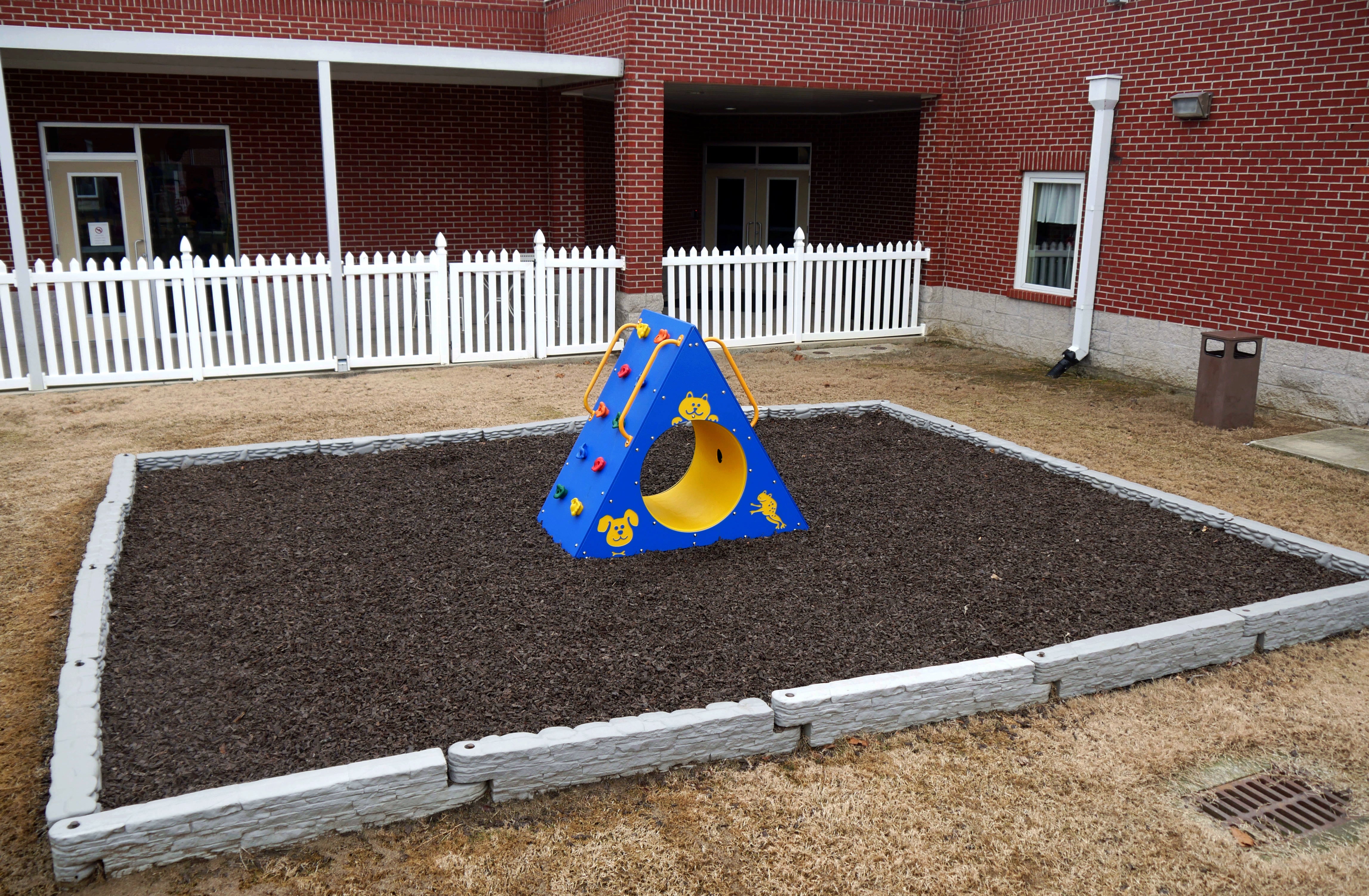 Infinity Playgrounds Climbing Wall w/ Tunnel SKU IP-8038