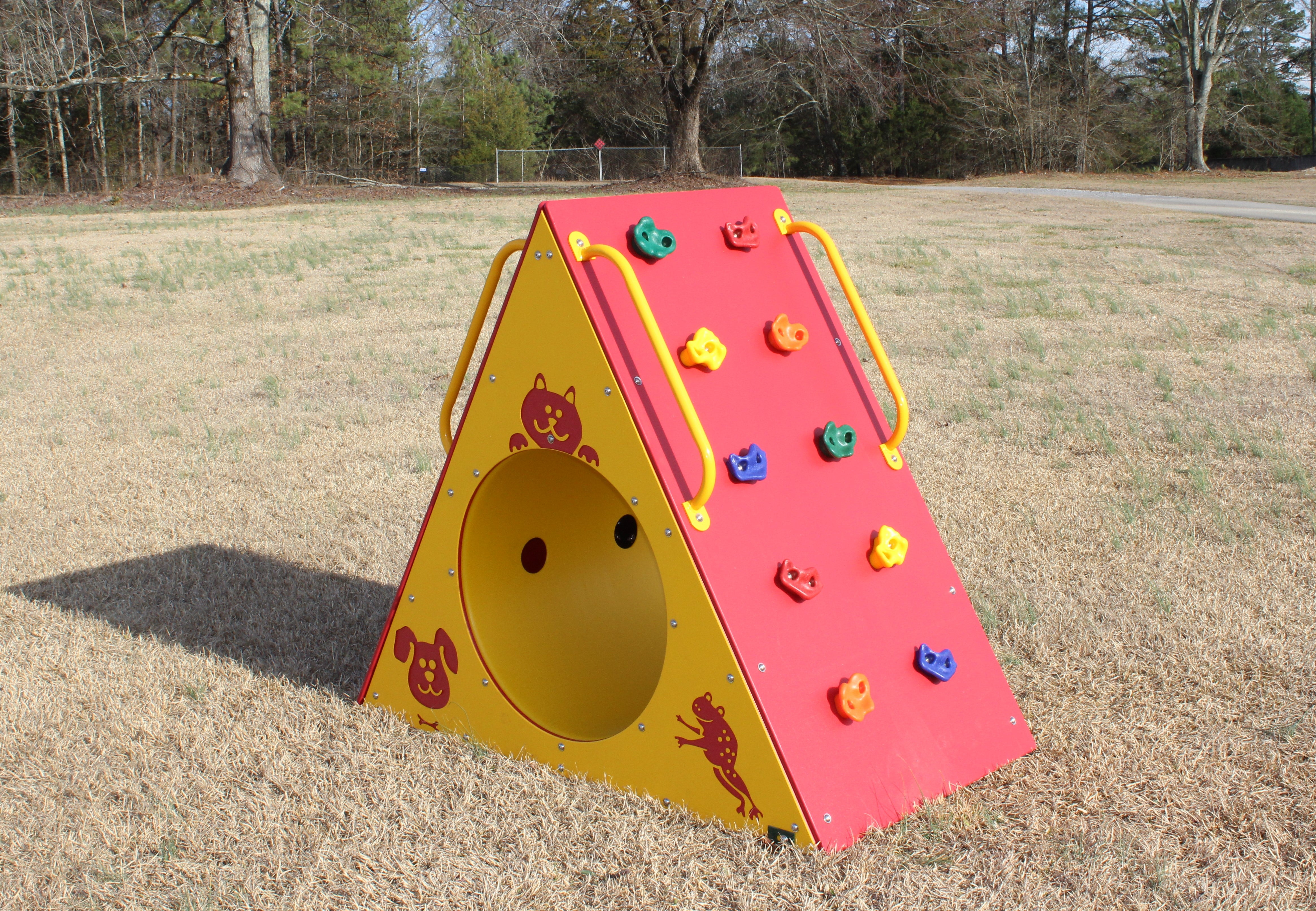 Infinity Playgrounds Climbing Wall w/ Tunnel SKU IP-8038