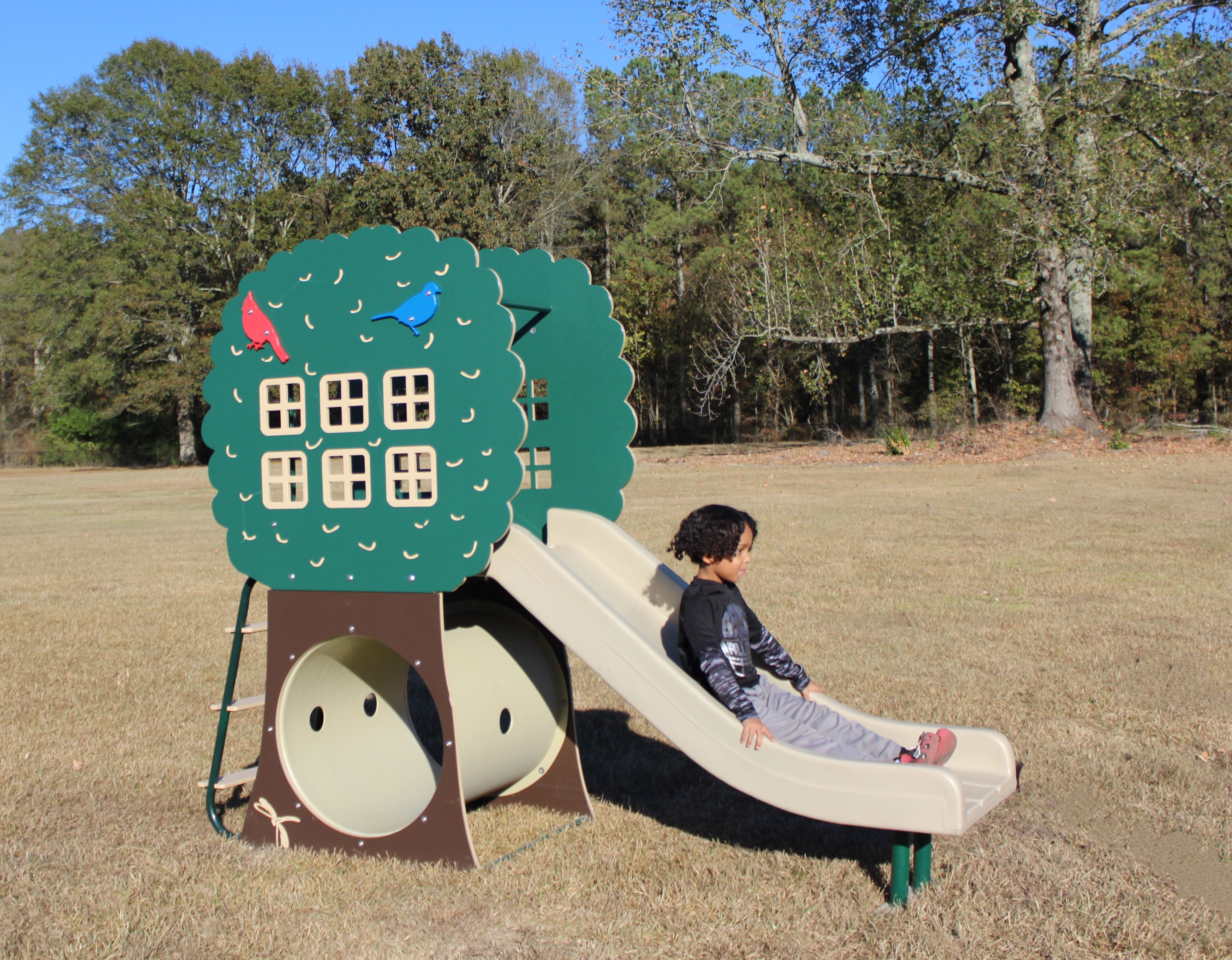 Infinity Playgrounds Treehouse Fun Slide SKU IP-8070