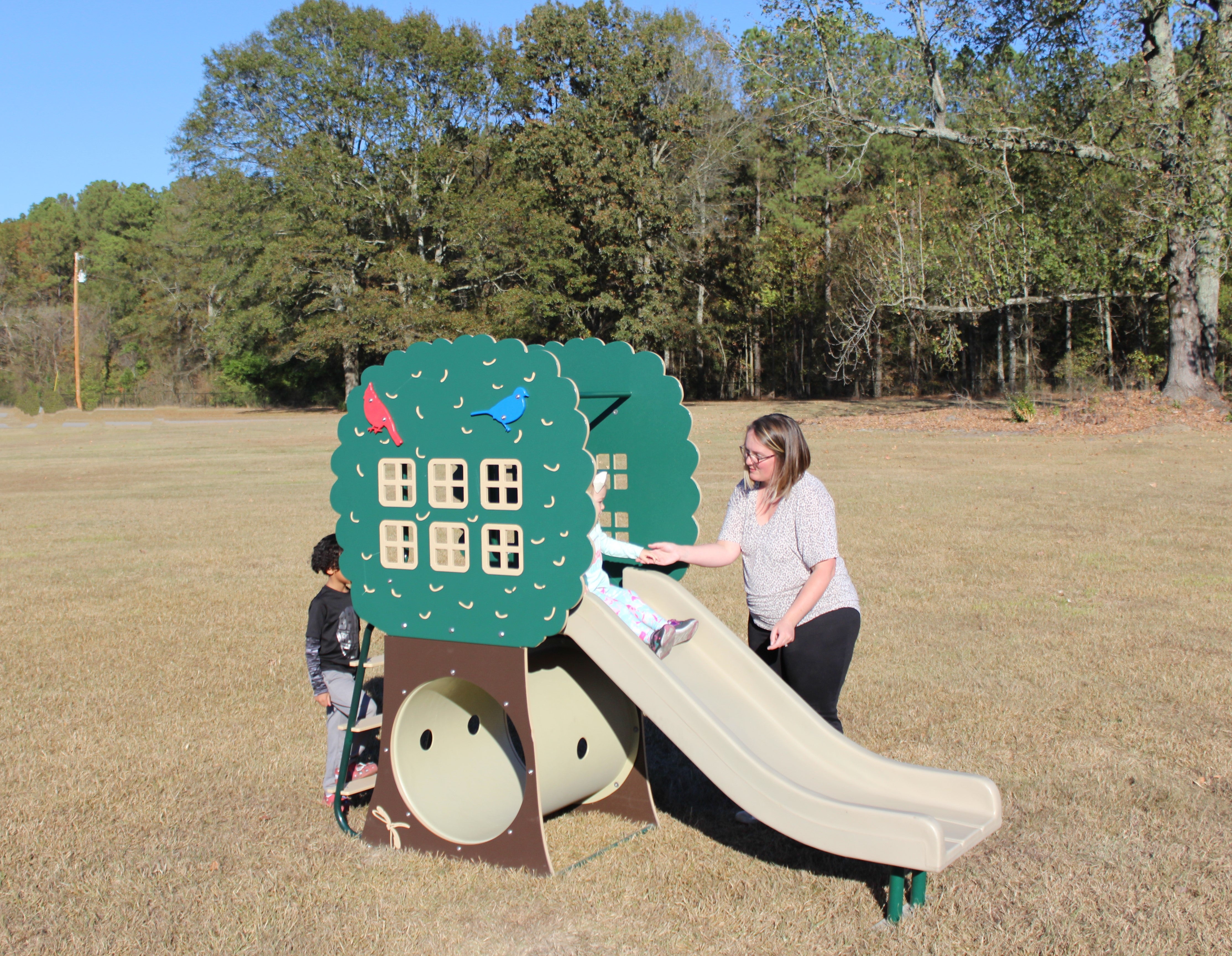 Infinity Playgrounds Treehouse Fun Slide SKU IP-8070