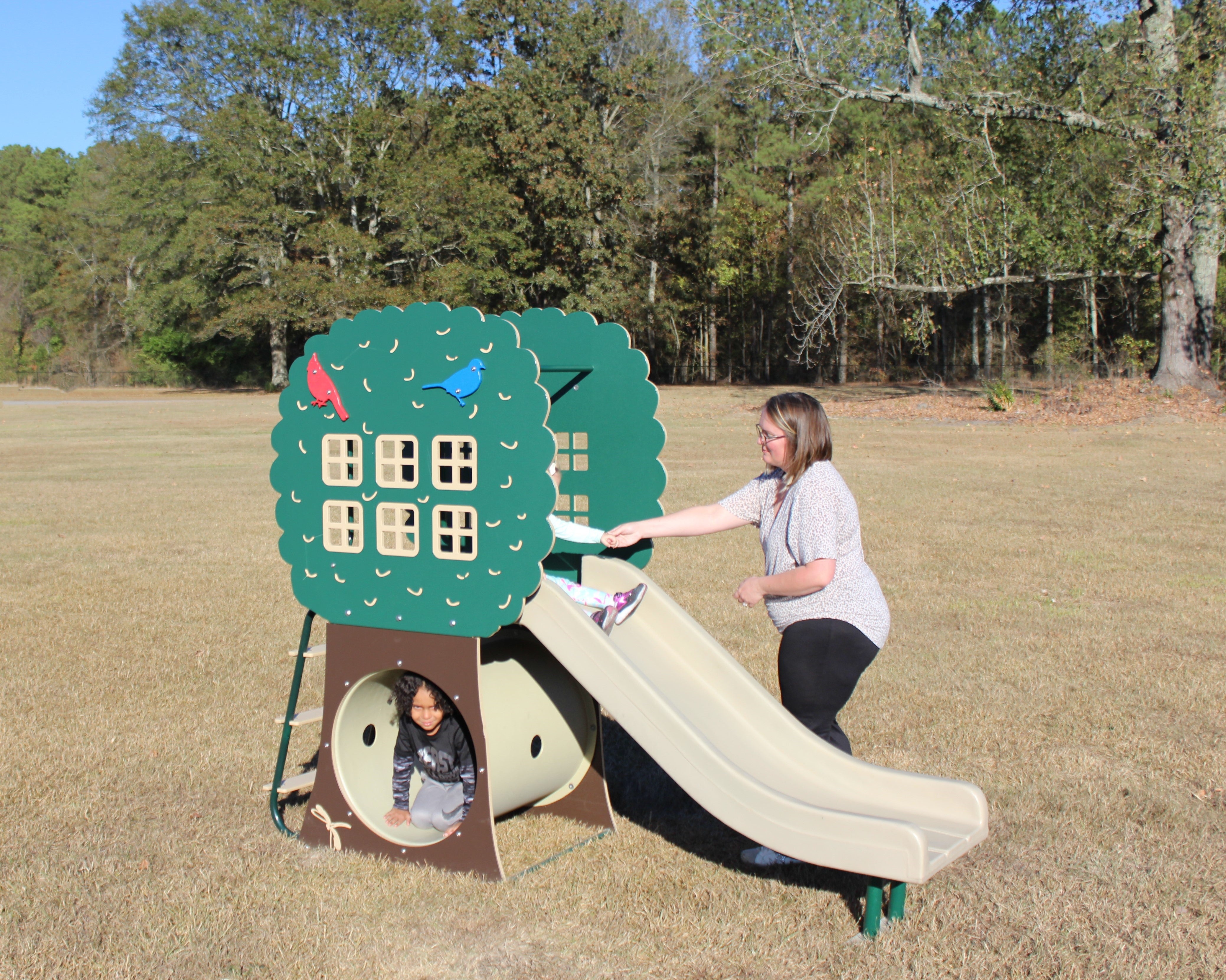 Infinity Playgrounds Treehouse Fun Slide SKU IP-8070