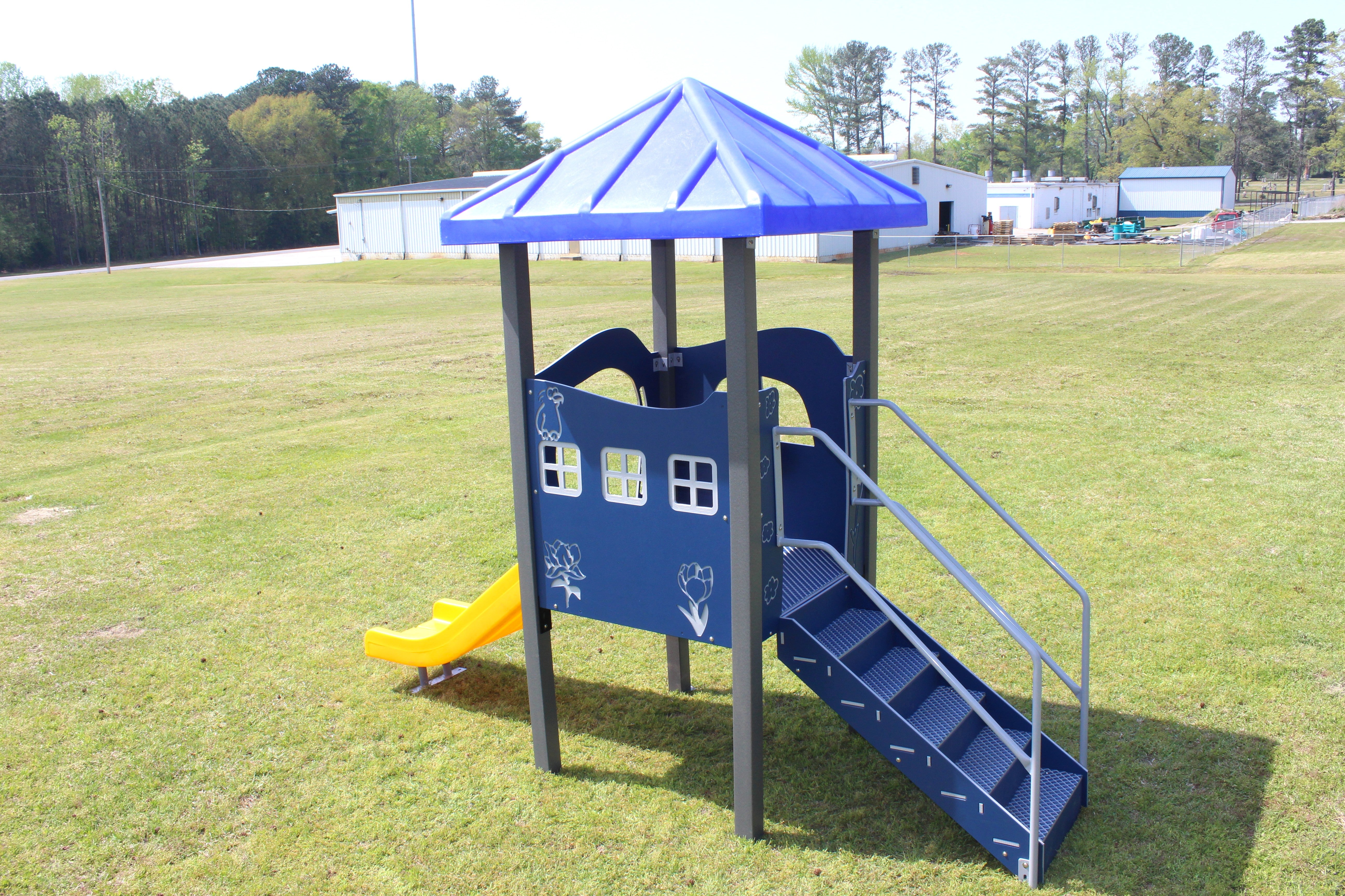 Infinity Playgrounds Single Tower Playground SKU IPST-15000