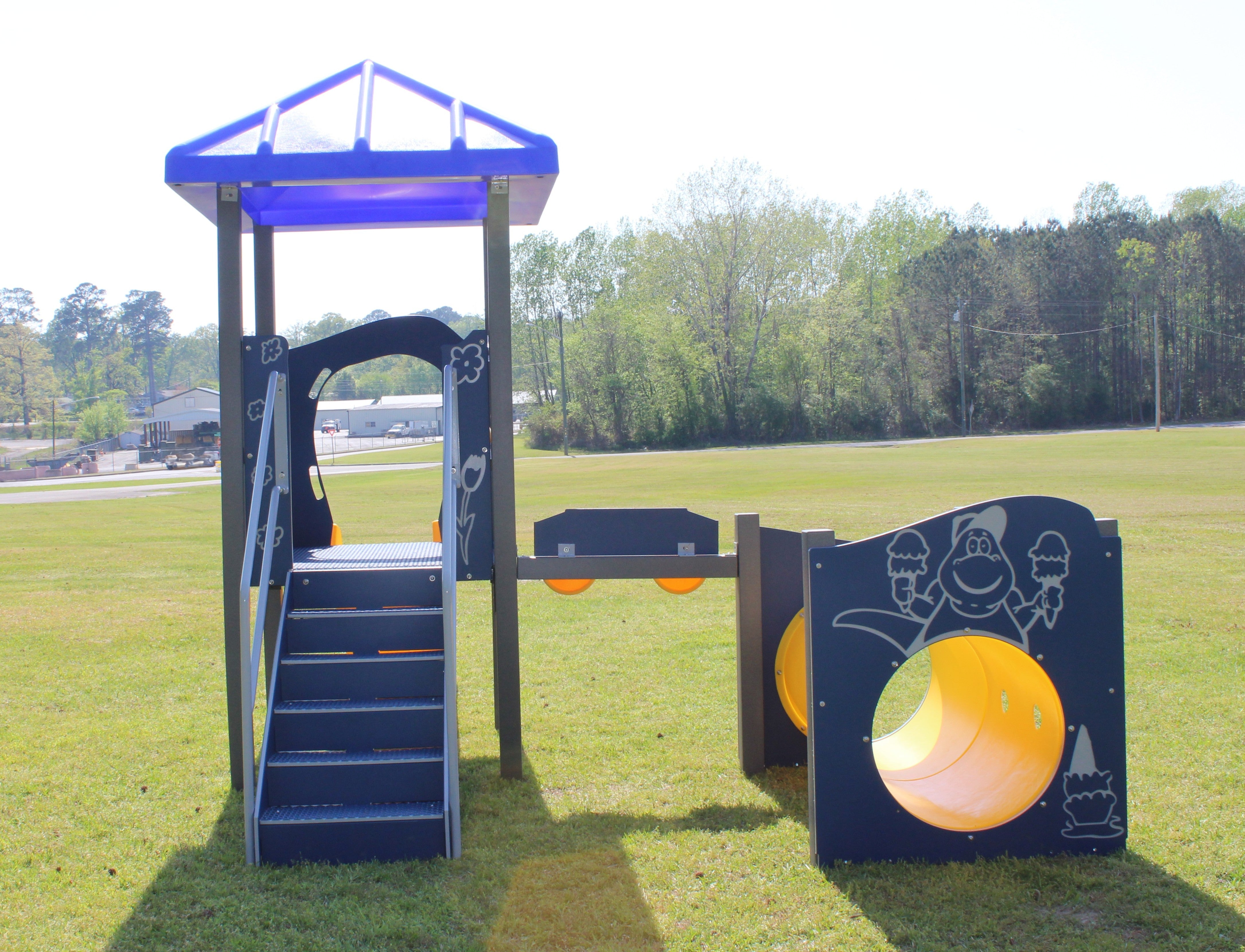 Infinity Playgrounds Single Tower Playground SKU IPST-15000