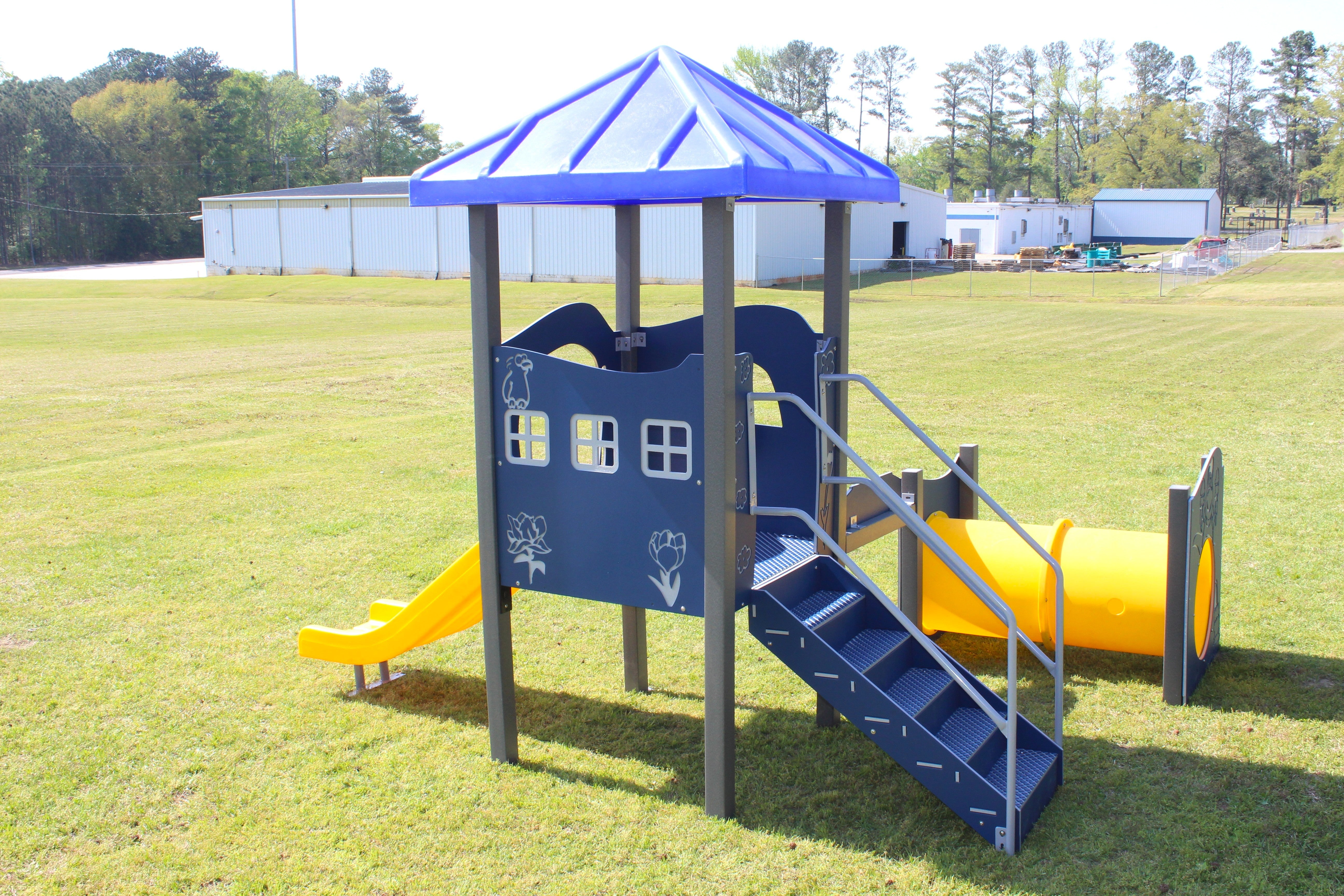 Infinity Playgrounds Single Tower Playground SKU IPST-15000