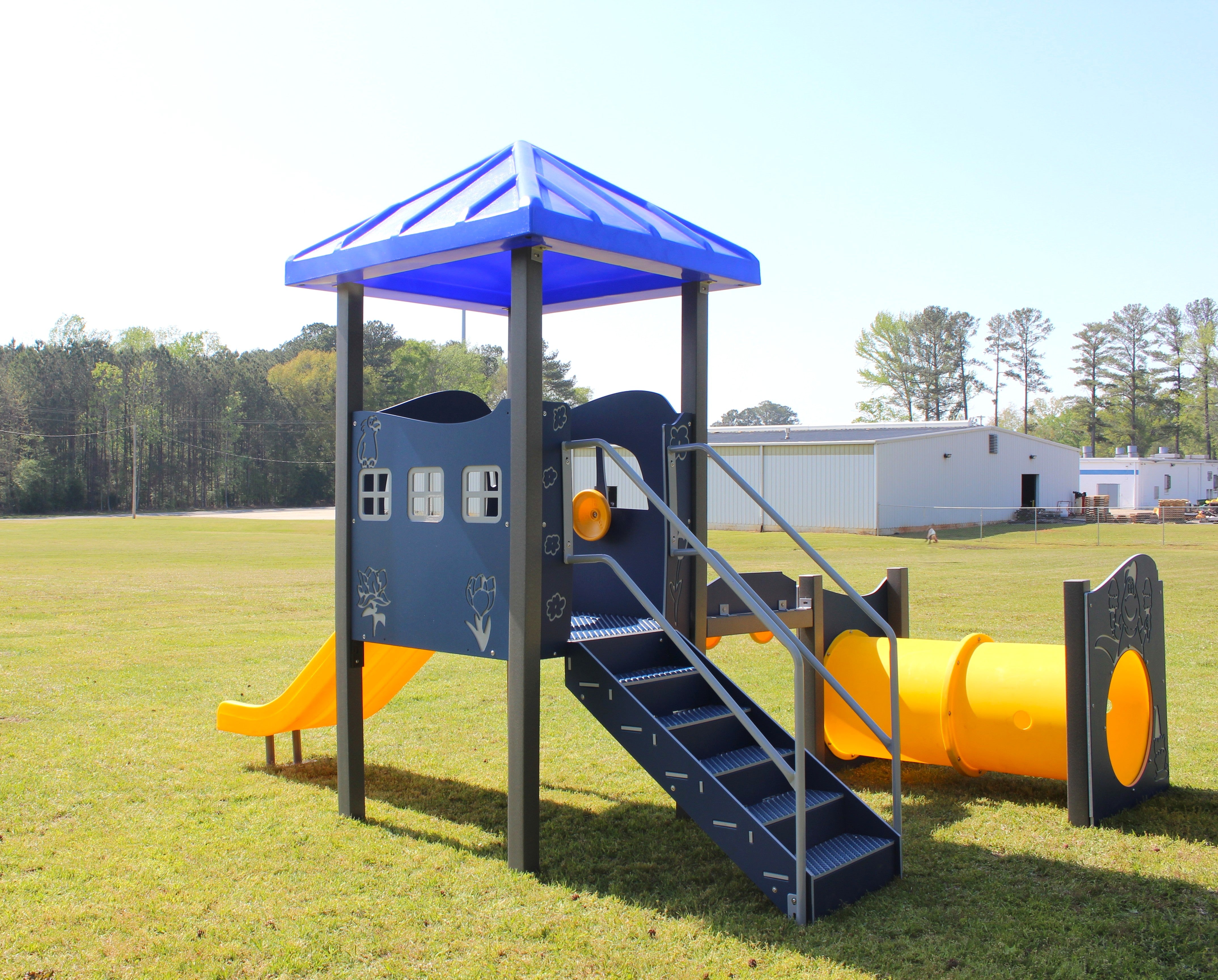 Infinity Playgrounds Single Tower Playground SKU IPST-15000