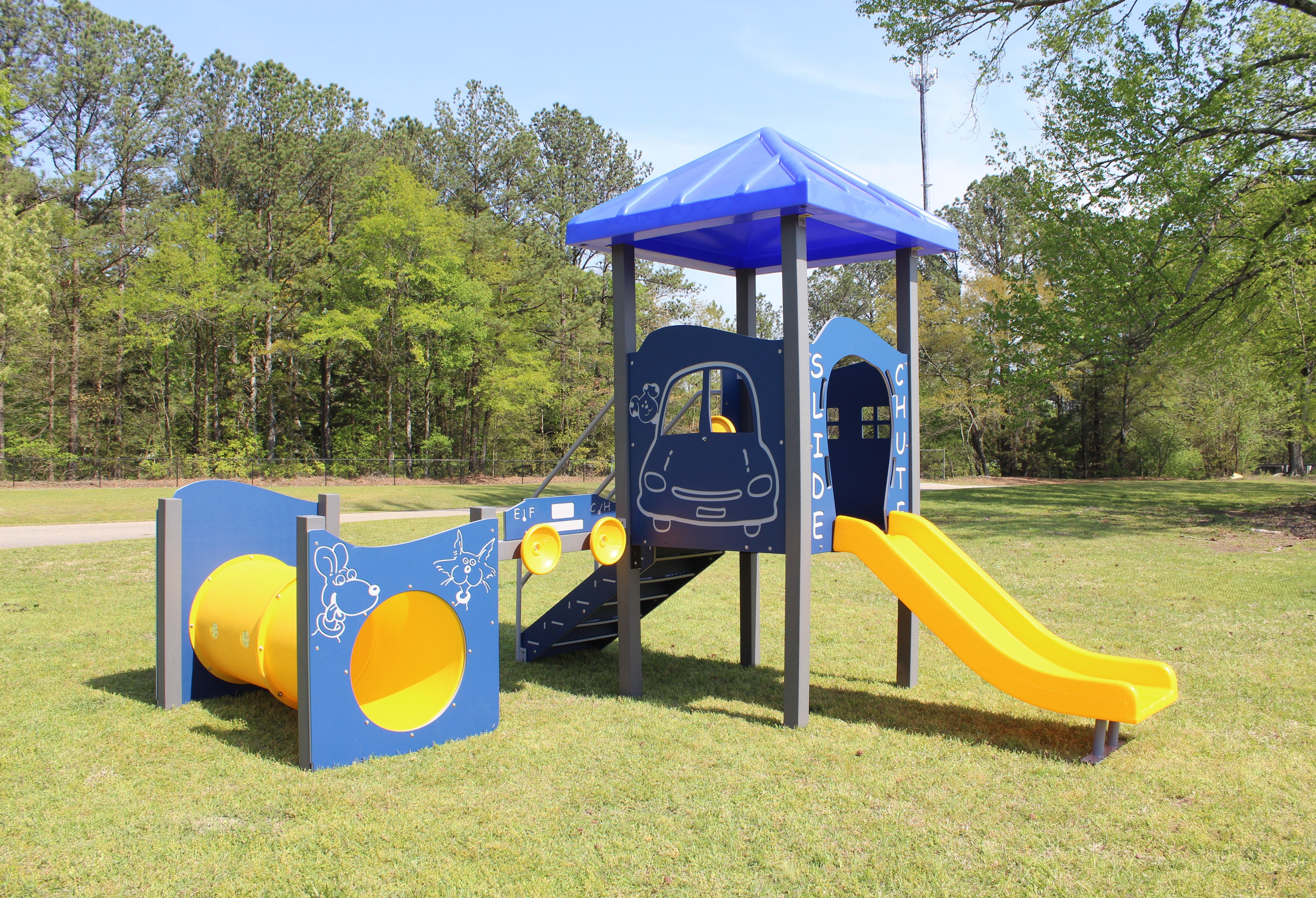 Infinity Playgrounds Single Tower Playground SKU IPST-15000