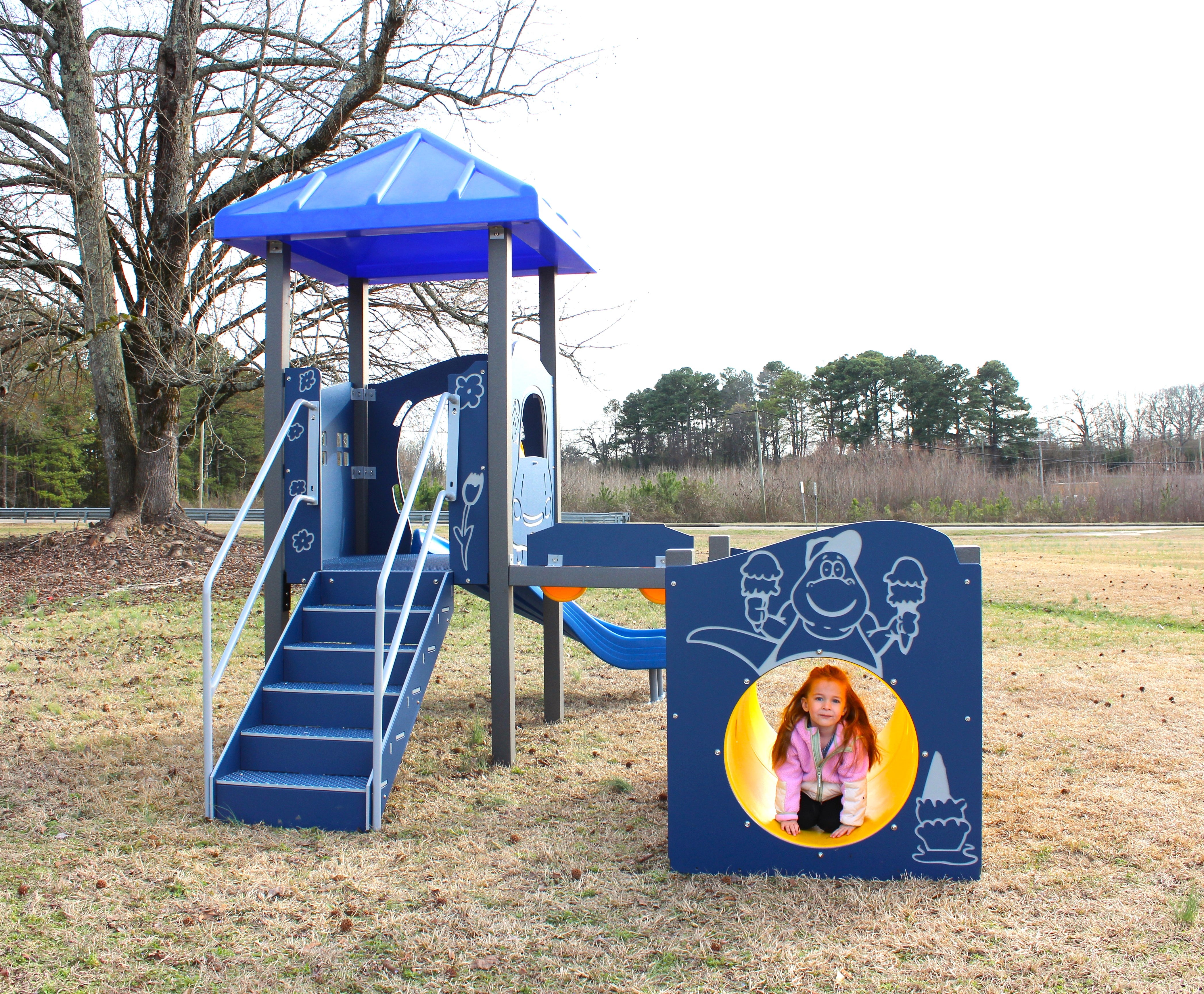 Infinity Playgrounds Single Tower Playground SKU IPST-15000