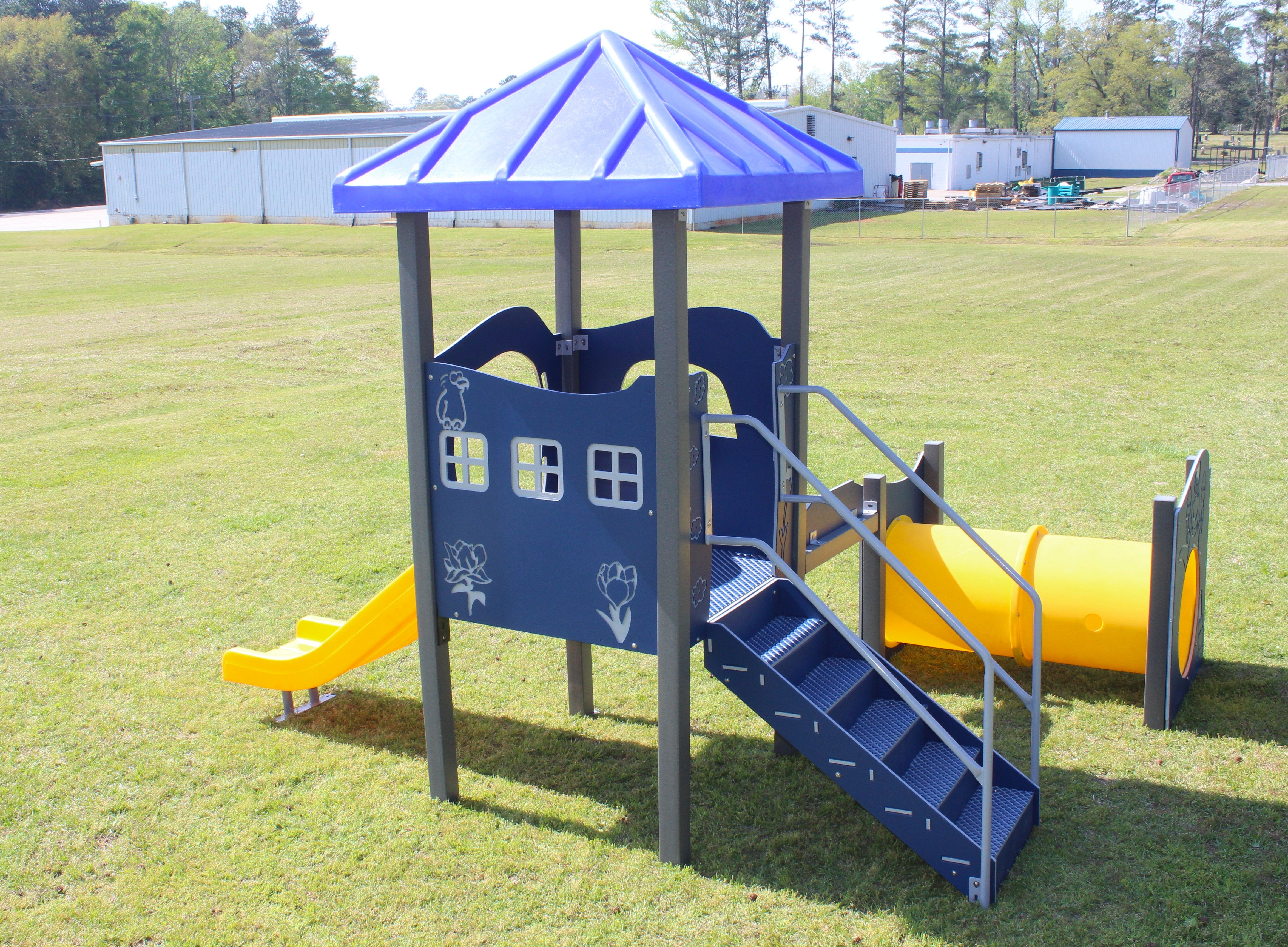 Infinity Playgrounds Single Tower Playground SKU IPST-15000