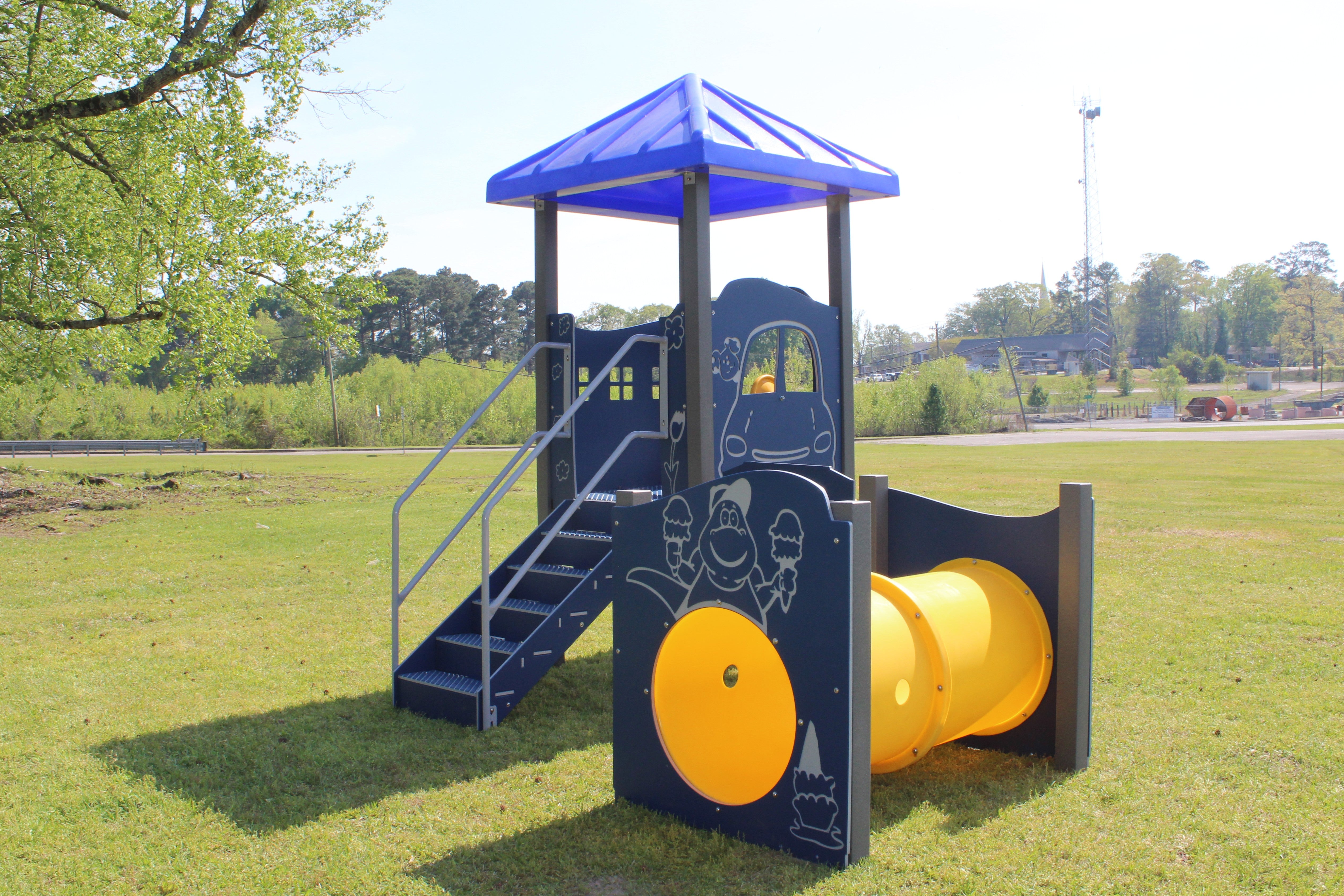 Infinity Playgrounds Single Tower Playground SKU IPST-15000