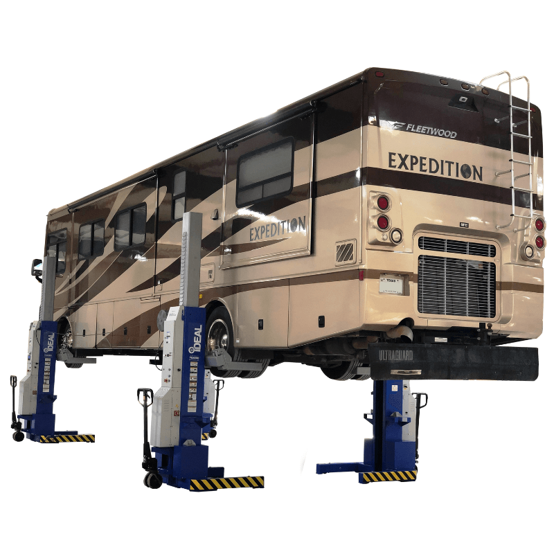 Ideal 18,000lb Mobile Column Lift 6-Pack ALI Certified SKU MSC-18K-X-6108