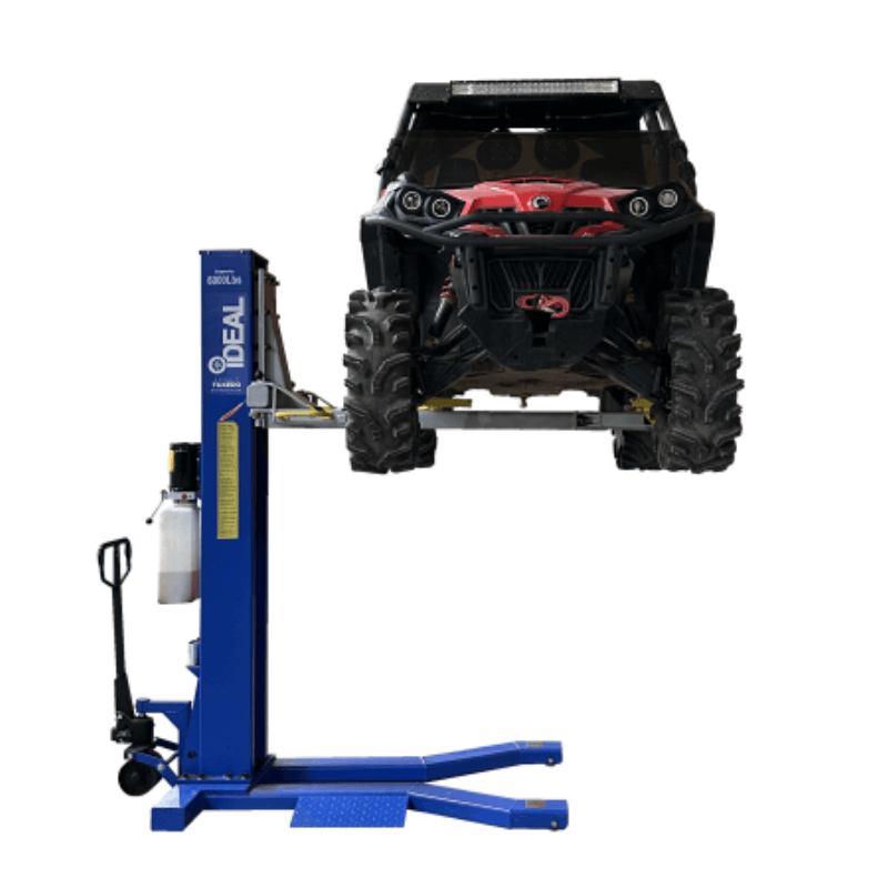 iDEAL Mobile Single Column Lift 6,000lb Portable SKU MSC-6KLP
