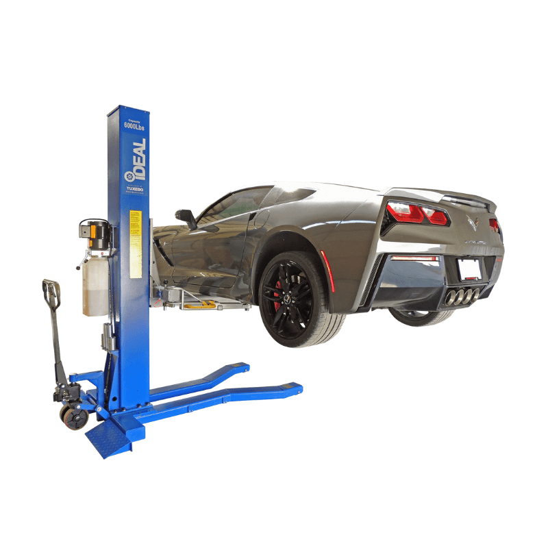 iDEAL Mobile Single Column Lift 6,000lb Portable SKU MSC-6KLP
