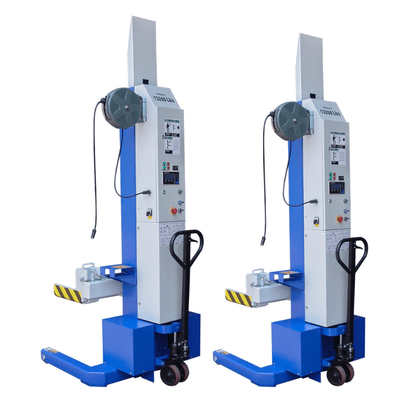 Ideal 13,000lb Mobile Column Lift 2 Pack ALI Certified SKU MSC-13K-B-226
