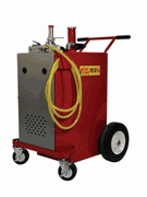 Merchant 1 Manufacturing John Dow Pro 30-Gallon Gas Caddy With Air Motor, E85 Approved SKU JDFC-P30-A