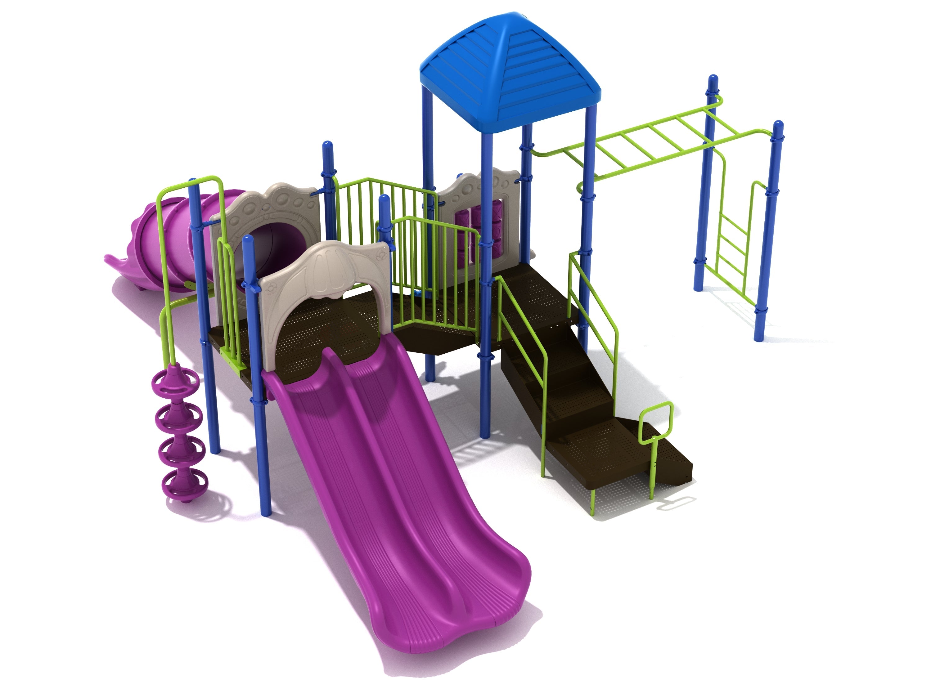 Playground Equipment Tidewater Club Play System SKU PKP007