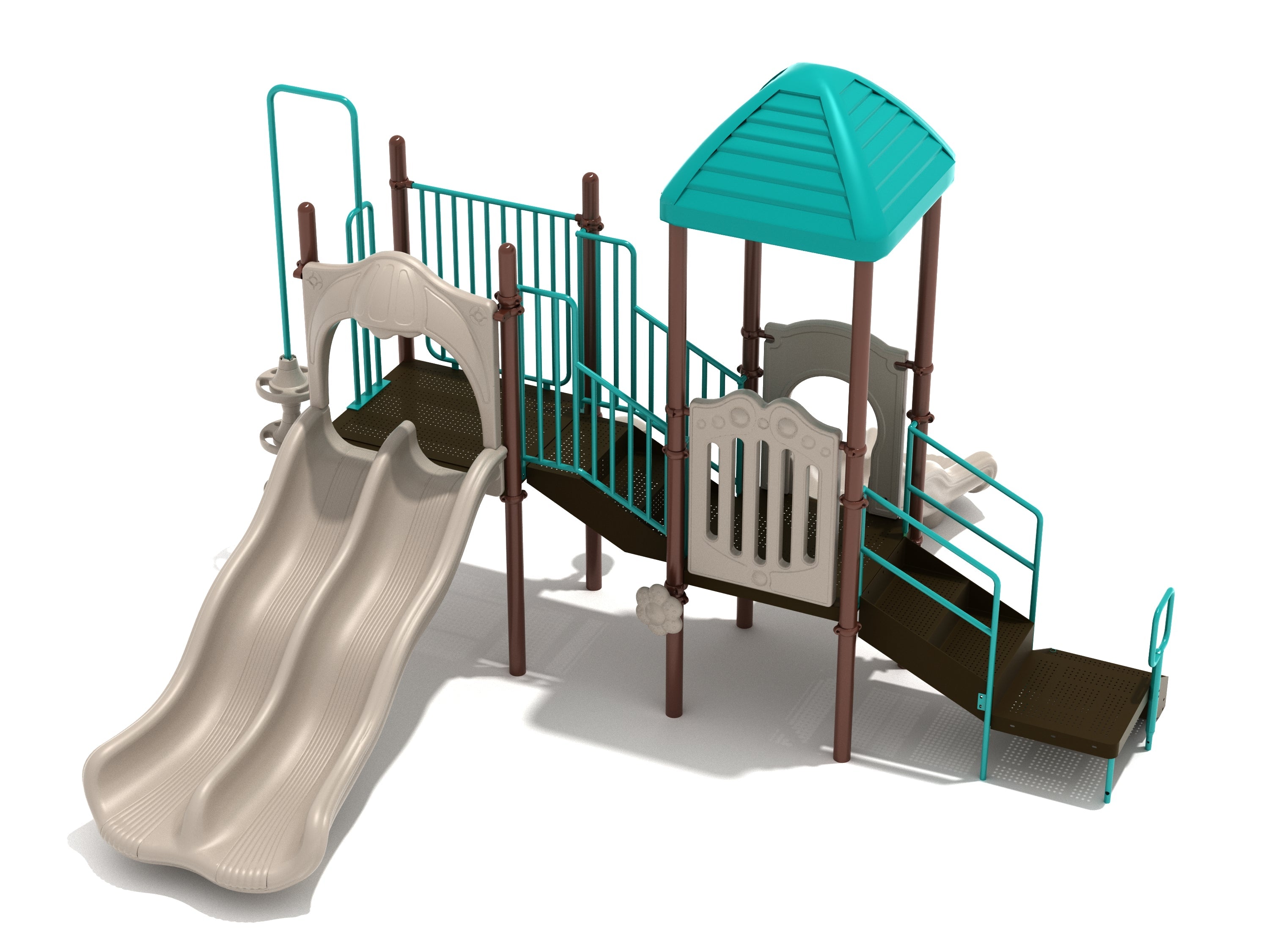 Playground Equipment Granite Manor Play System SKU PKP004
