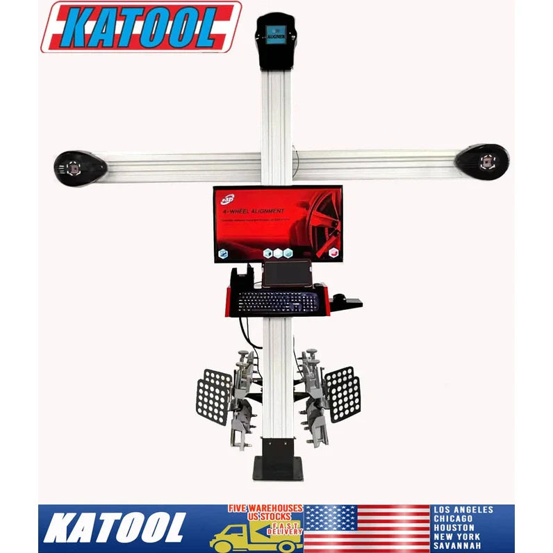 Katool Wheel Alignment Machine Works on 2 Post & Scissor Lift SKU KT-AV6