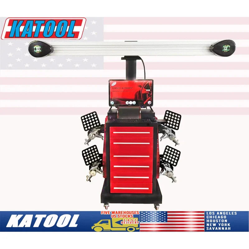 Katool Wheel Alignment Machine Works on 2 Post & Scissor Lift SKU KT-AV651