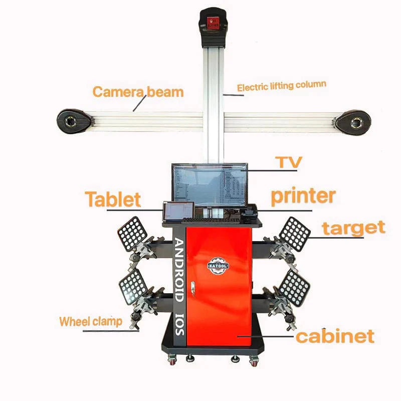 Katool Wheel Alignment Machine Full-Automatic Works on 2 Post & Scissor Lift SKU KT-AV9