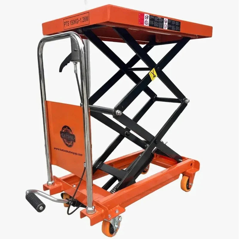 Katool 330lbs Manual Scissor Lift Table SKU KT-CT330