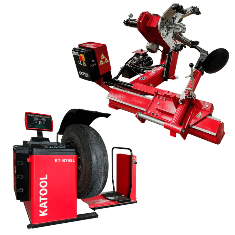Katool Tire Changer & Wheel Balancer Combo SKU KT-T160+KT-B795L