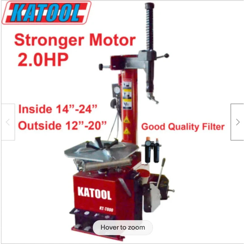 Katool Tire Changer & Wheel Balancer Combo SKU KT-T800 + KT-B750
