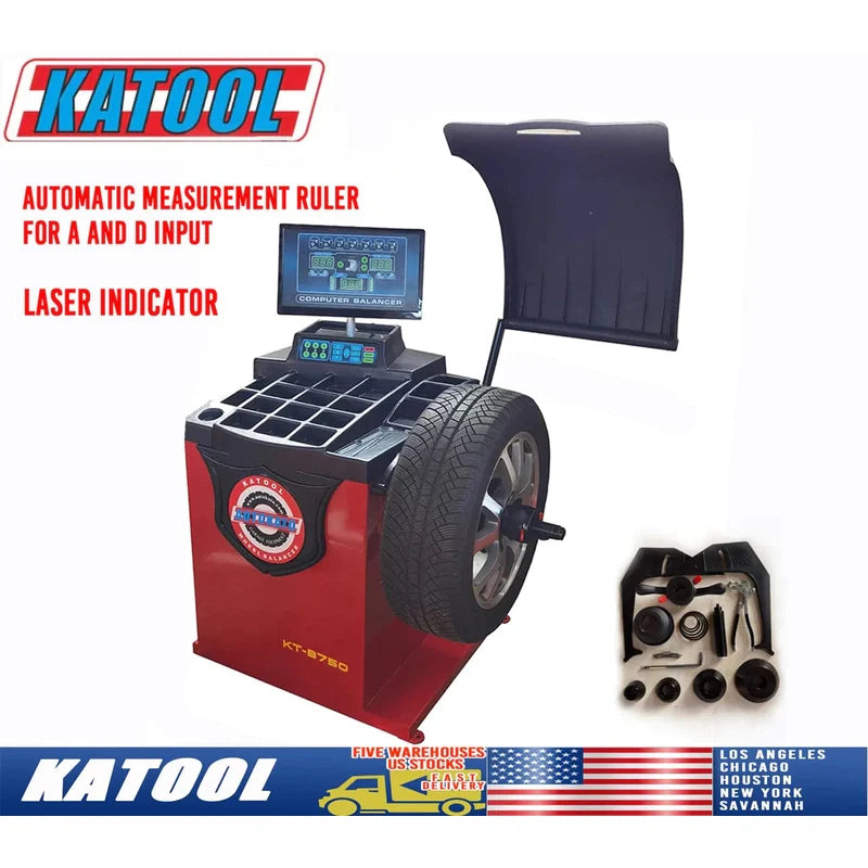 Katool Tire Changer & Wheel Balancer Combo SKU KT-T800+KT-B750