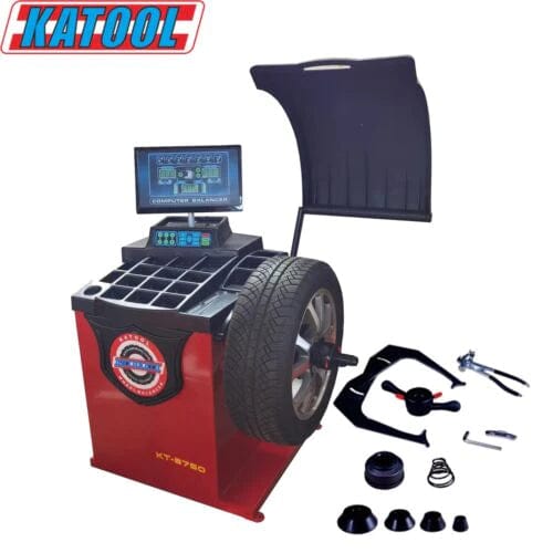Katool Tire Changer & Wheel Balancer Combo SKU KT-T835+KT-B750