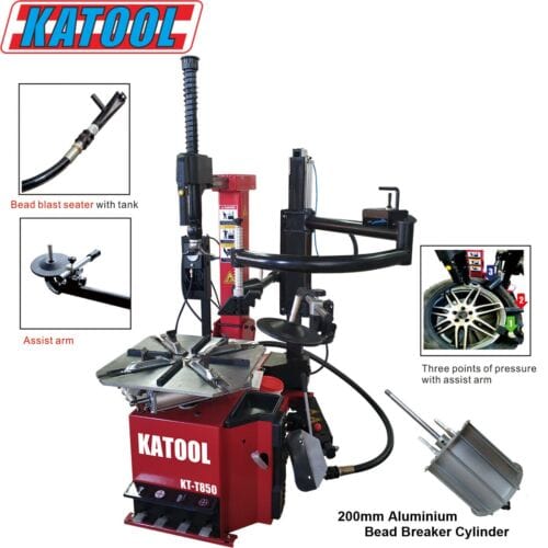 Katool Tire Changer & Wheel Balancer Combo SKU KT-T850+KT-B750