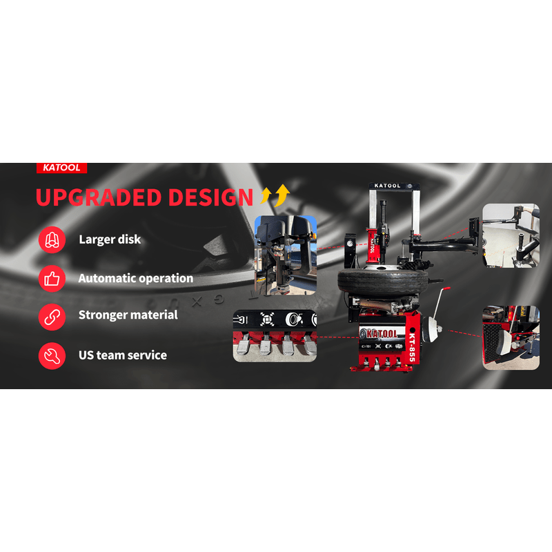 Katool Vertical Tire Press Changer Wheel Changer Machine SKU KT-T855