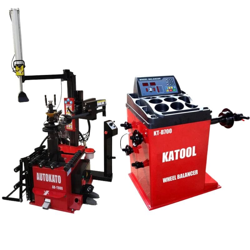 Katool Tire Changer & Wheel Balancer Combo SKU KT-T900+KT-B700