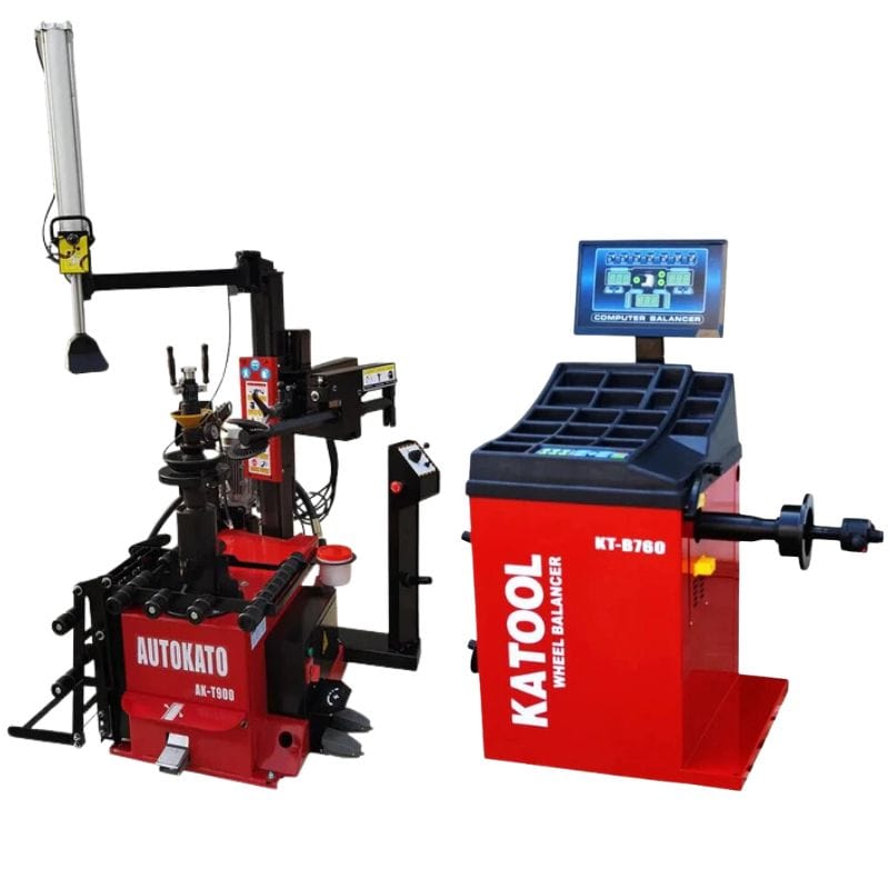 Katool Tire Changer & Wheel Balancer Combo SKU KT-T900+KT-B760