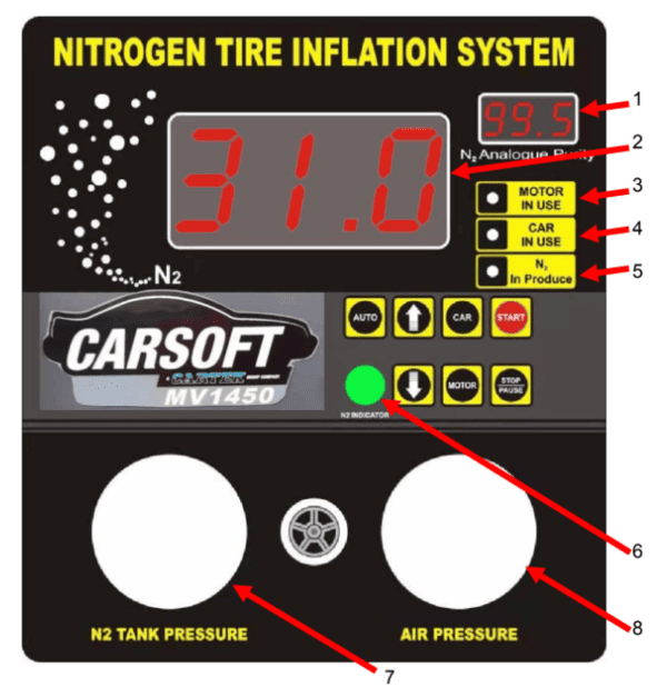 Katool Tire Nitrogen Generator SKU KT-N4050